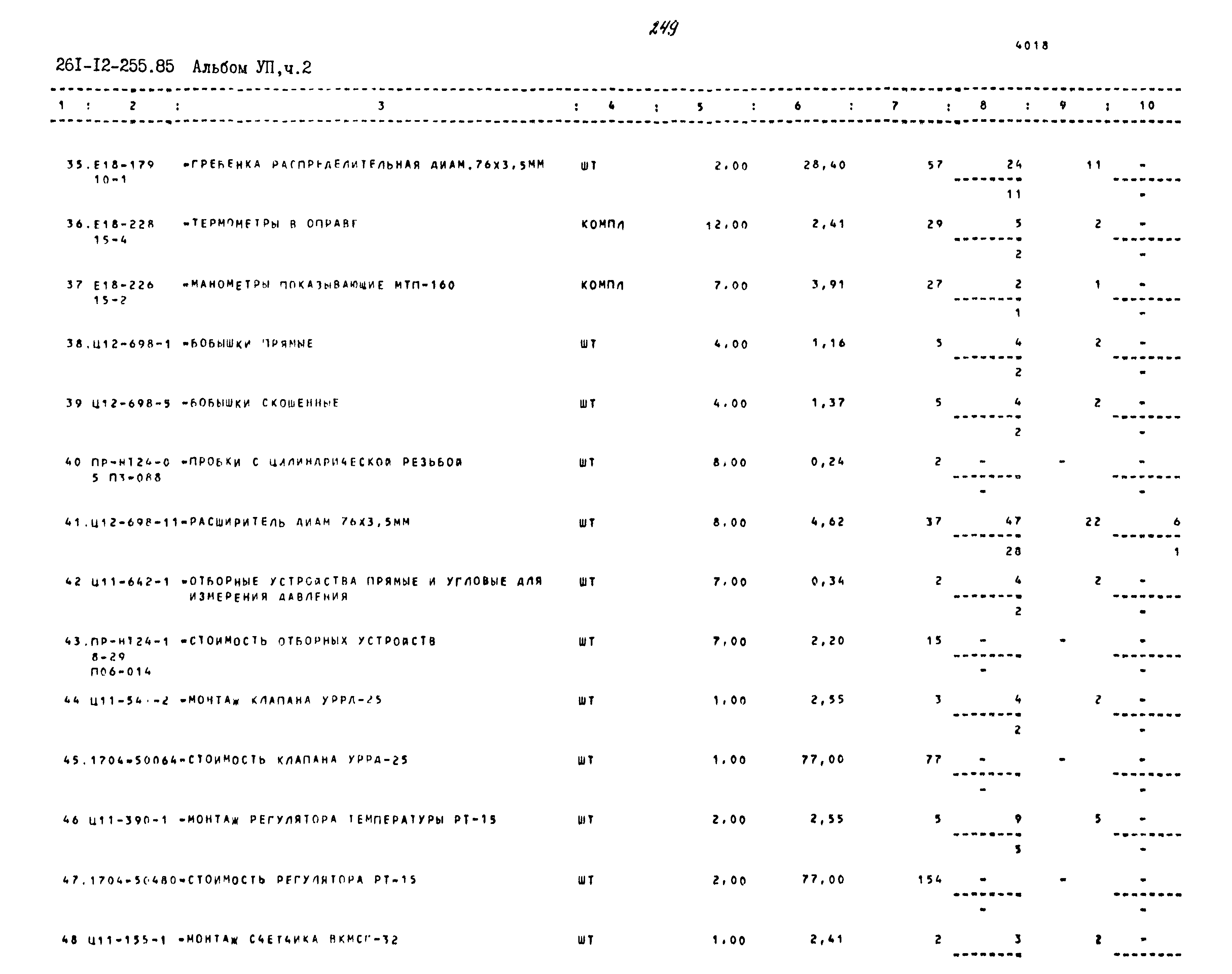 Типовой проект 261-12-255.85