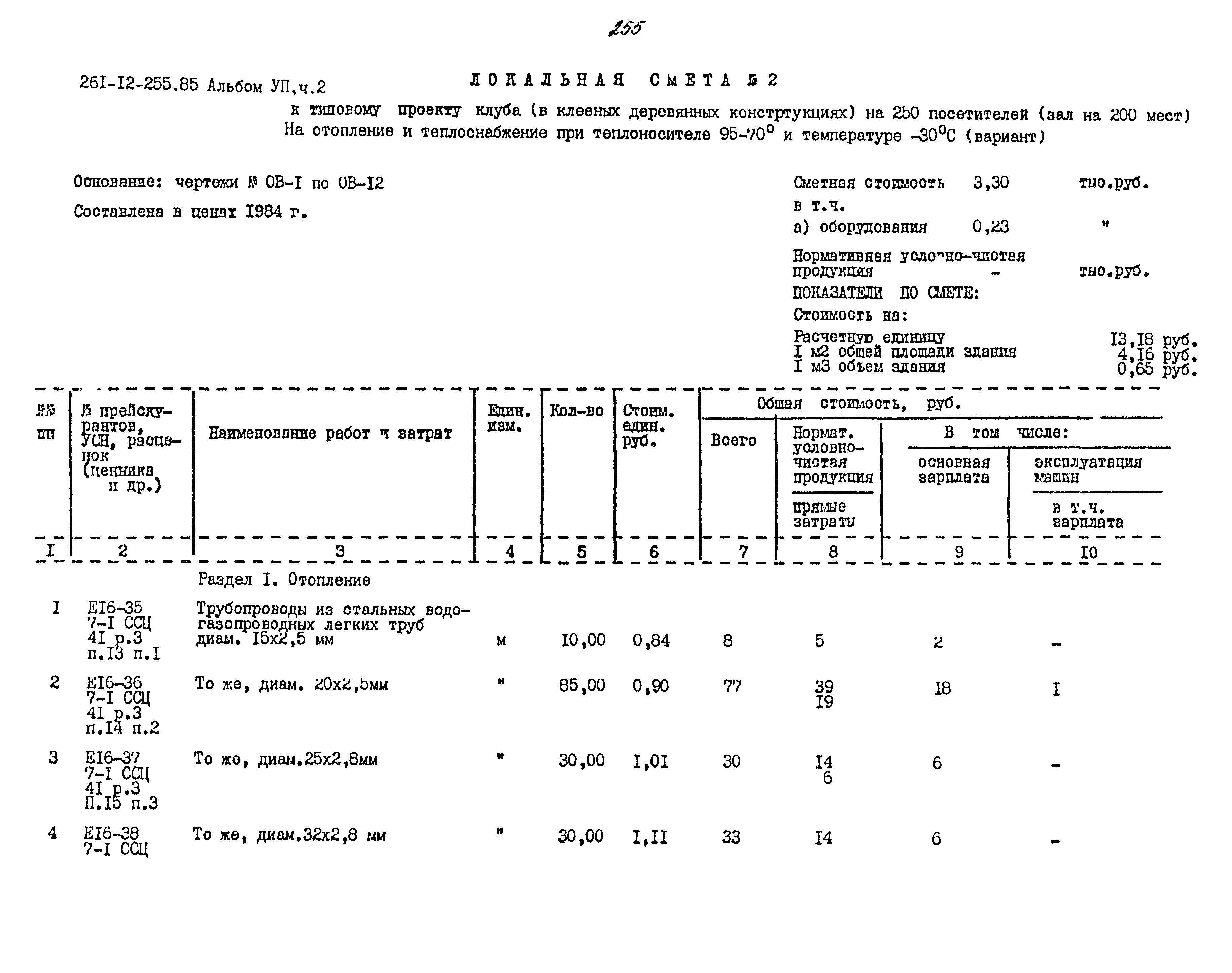 Типовой проект 261-12-255.85