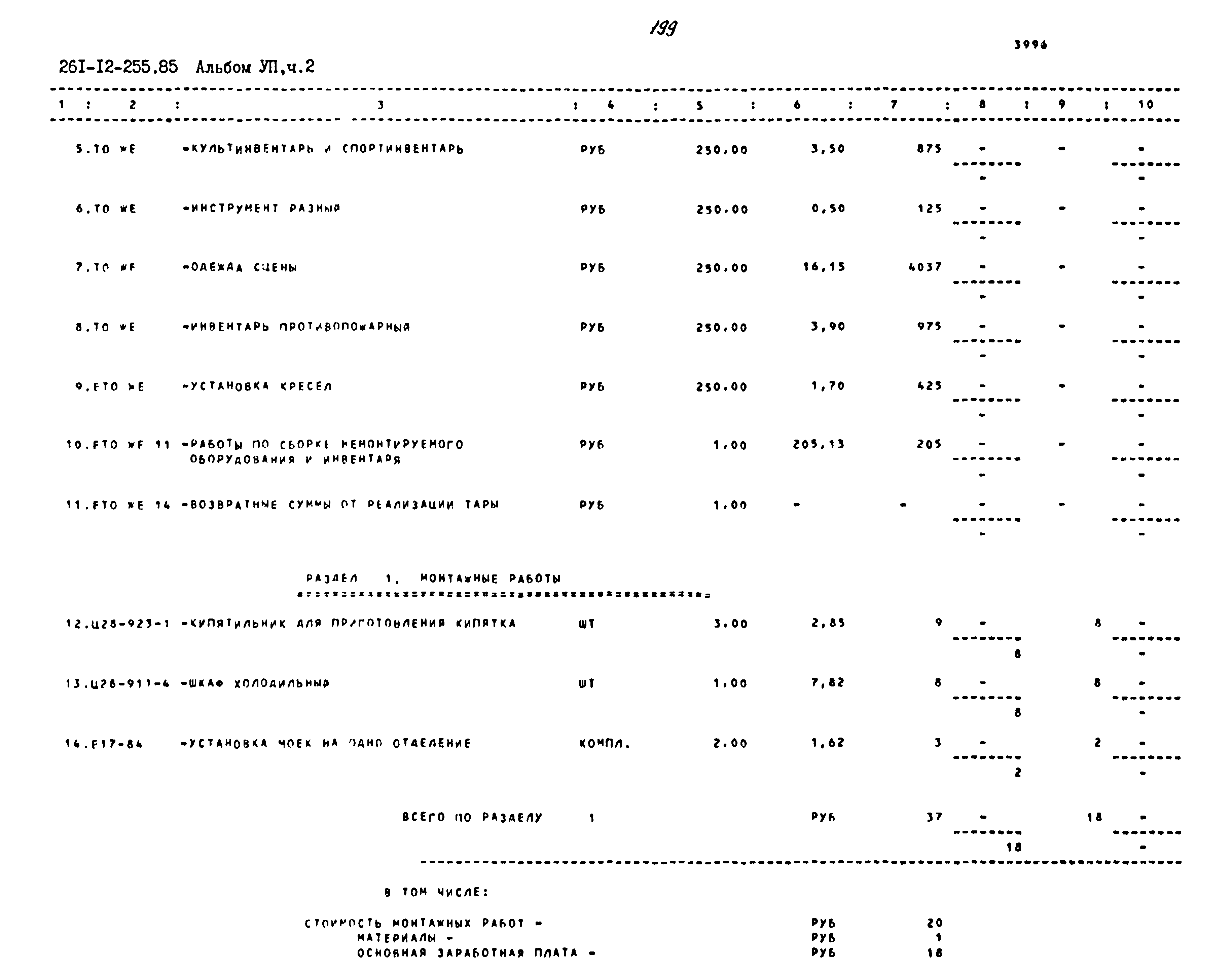 Типовой проект 261-12-255.85