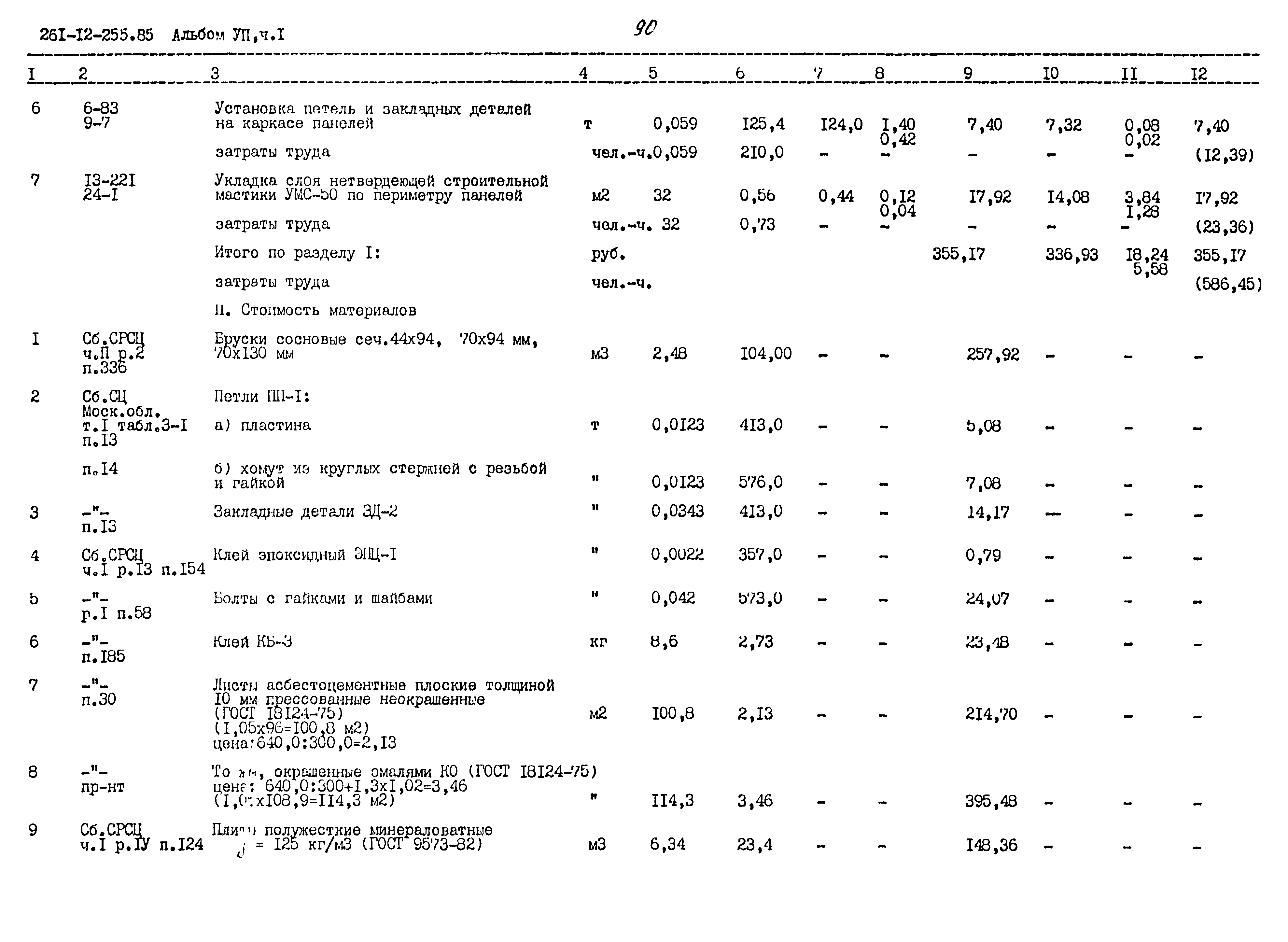 Типовой проект 261-12-255.85