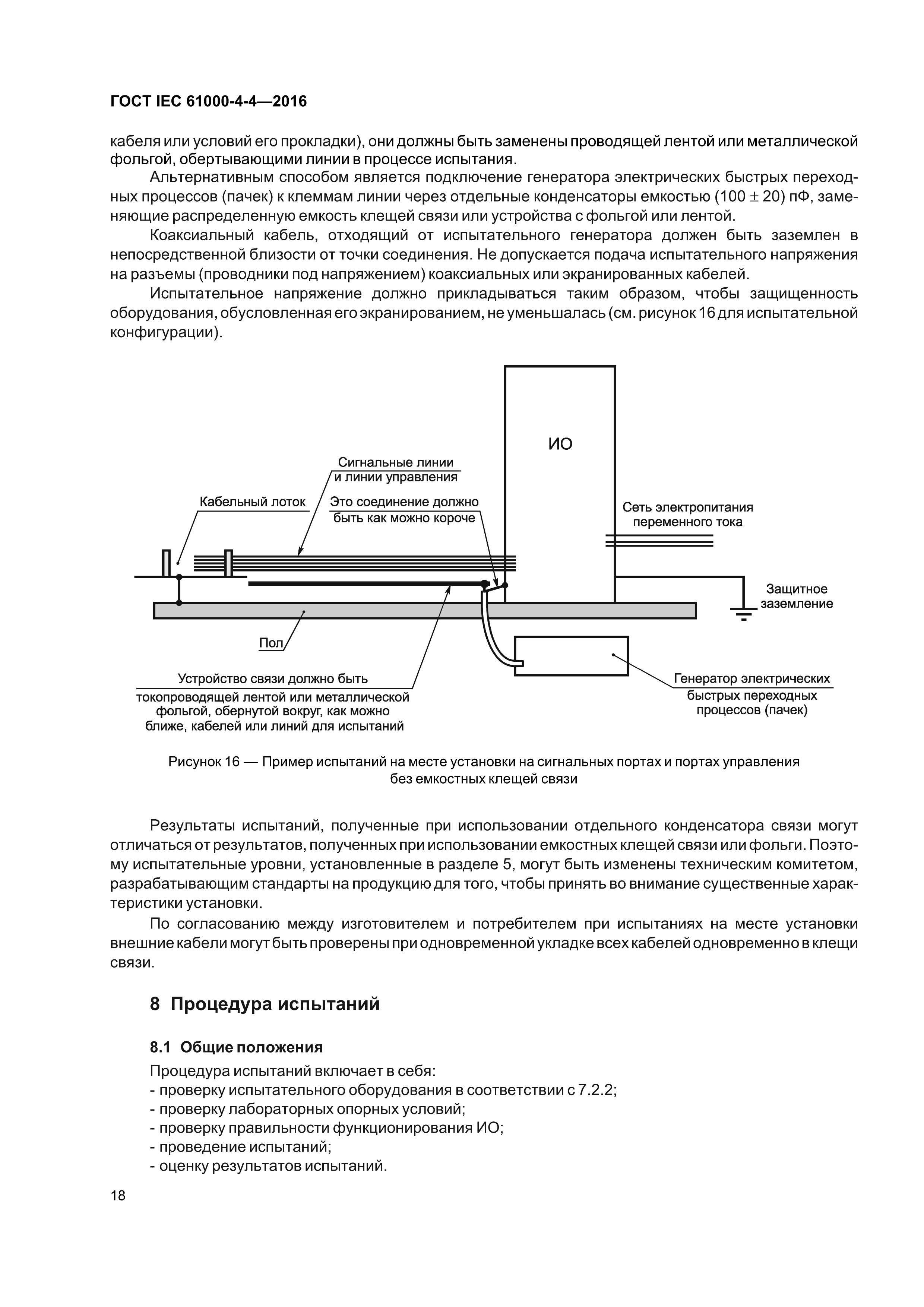 ГОСТ IEC 61000-4-4-2016