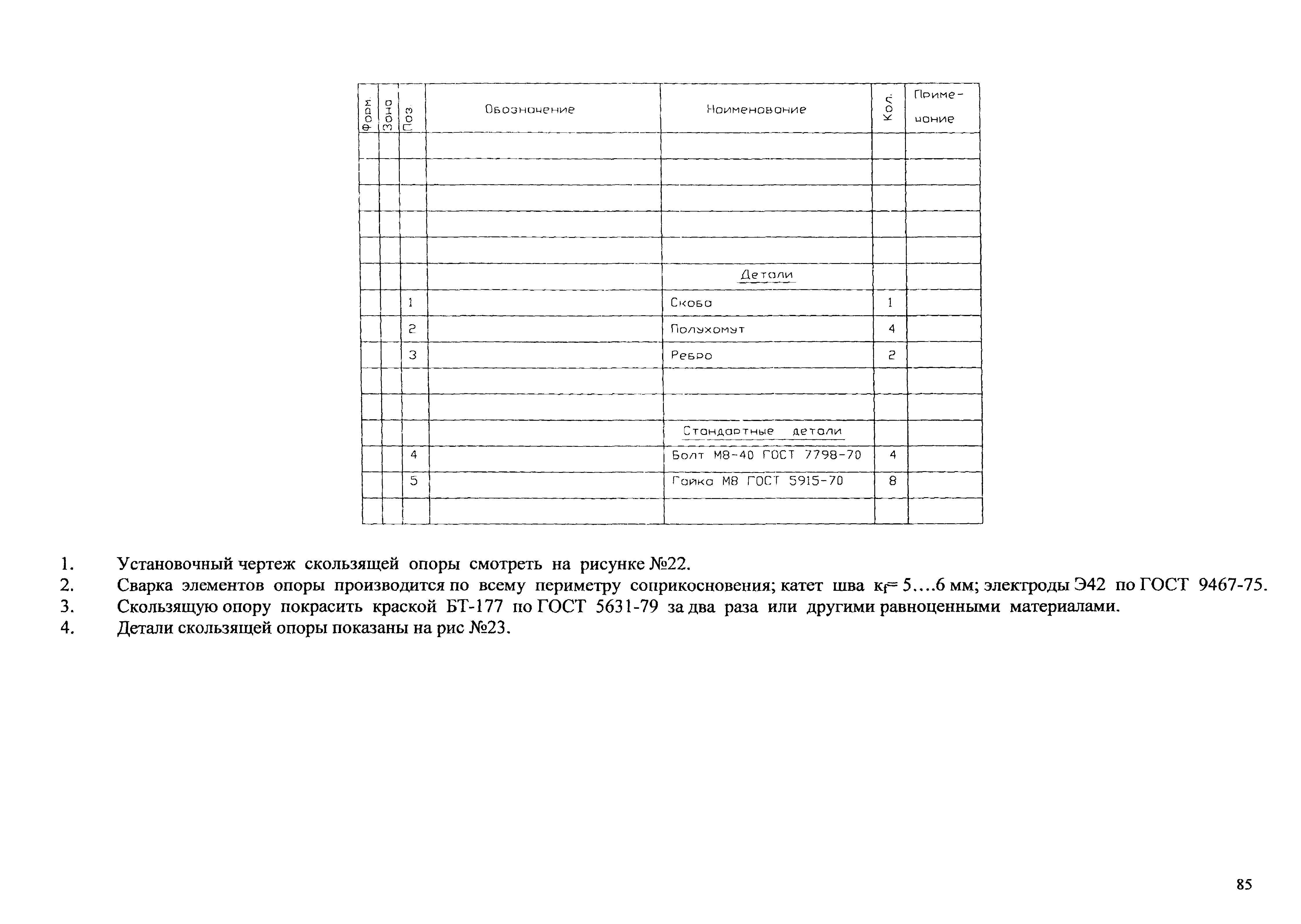 Типовые проектные решения АТР 313.ТС-006.000