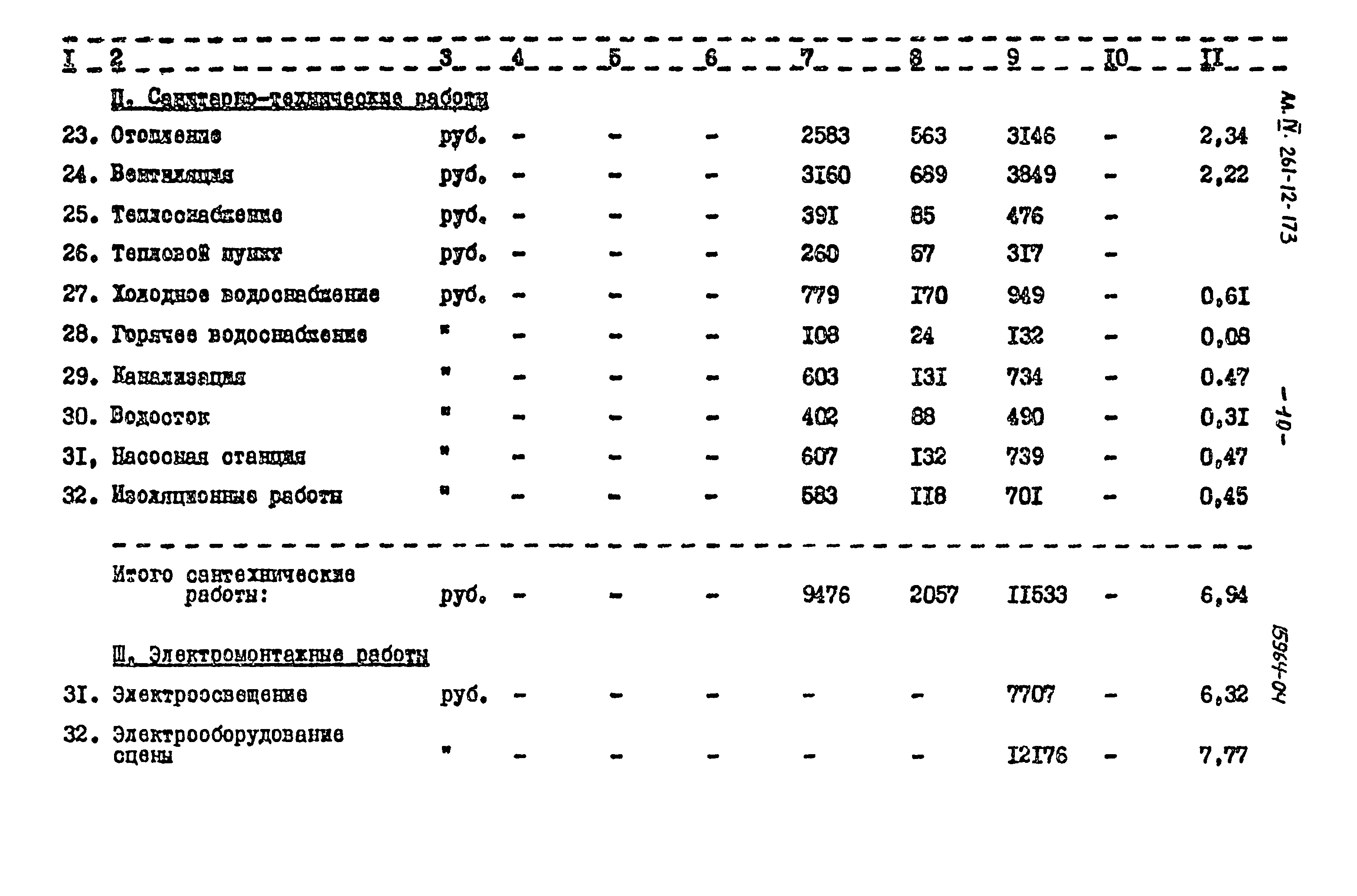 Типовой проект 261-12-173