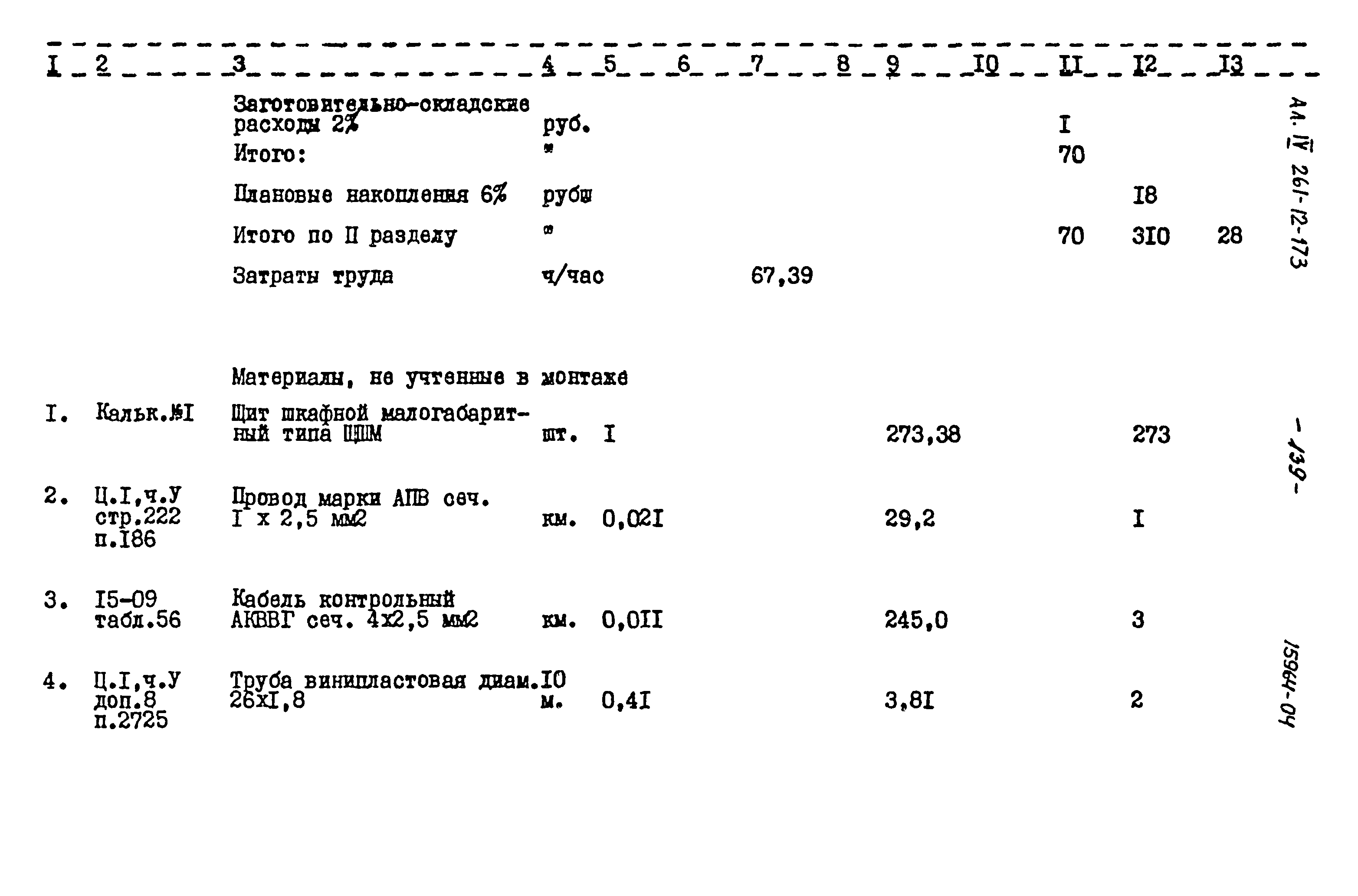 Типовой проект 261-12-173