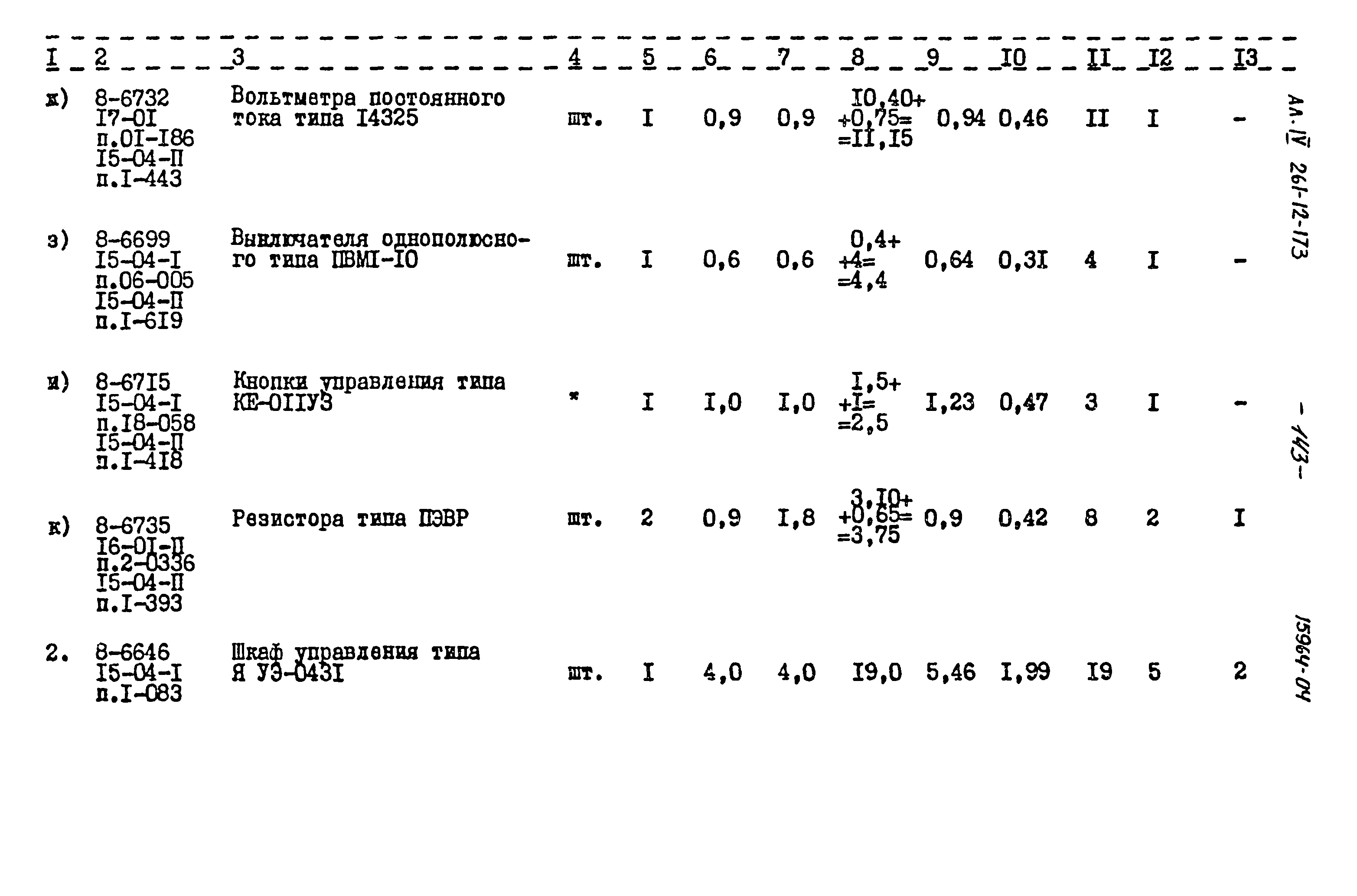 Типовой проект 261-12-173