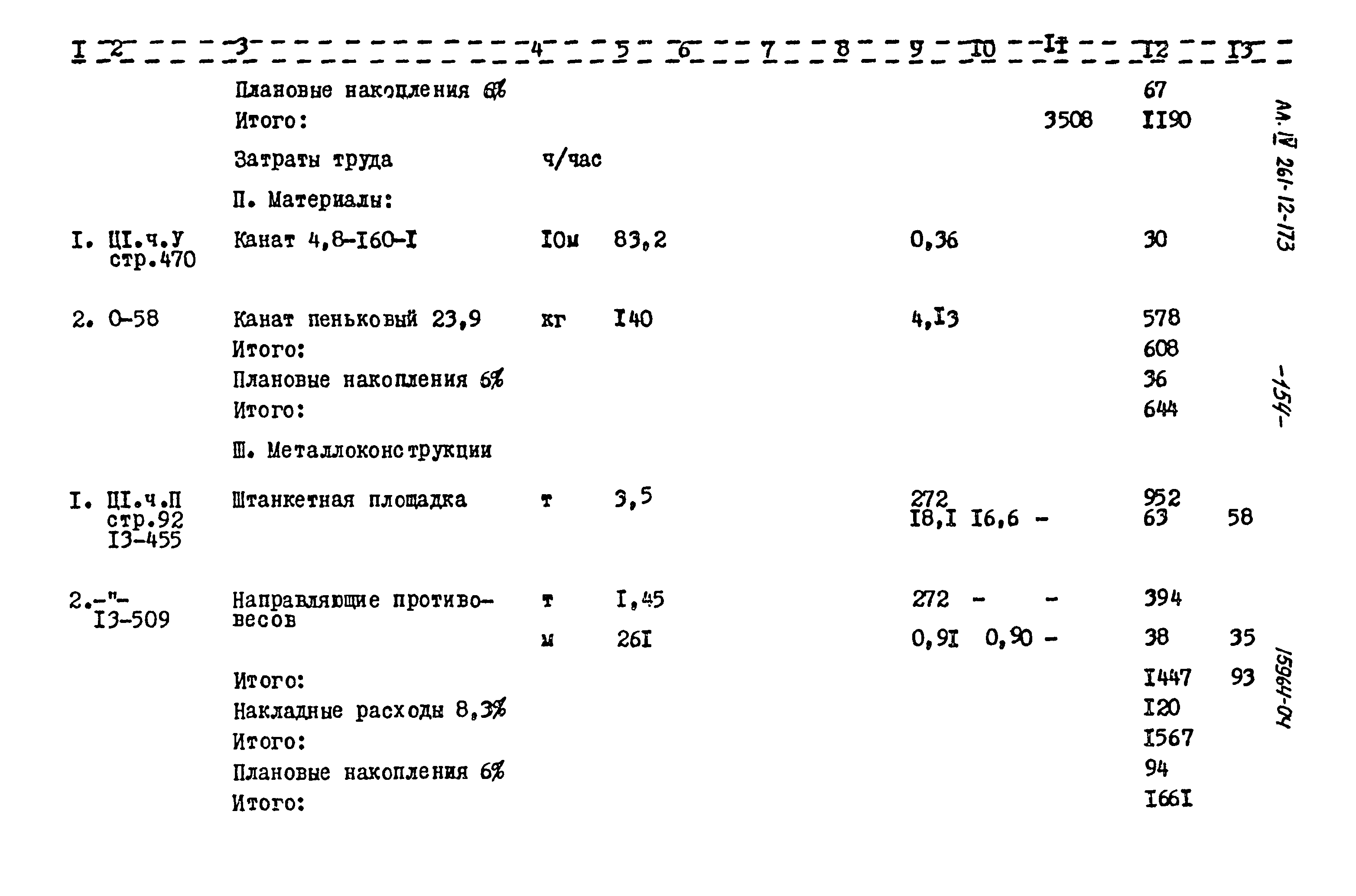 Типовой проект 261-12-173