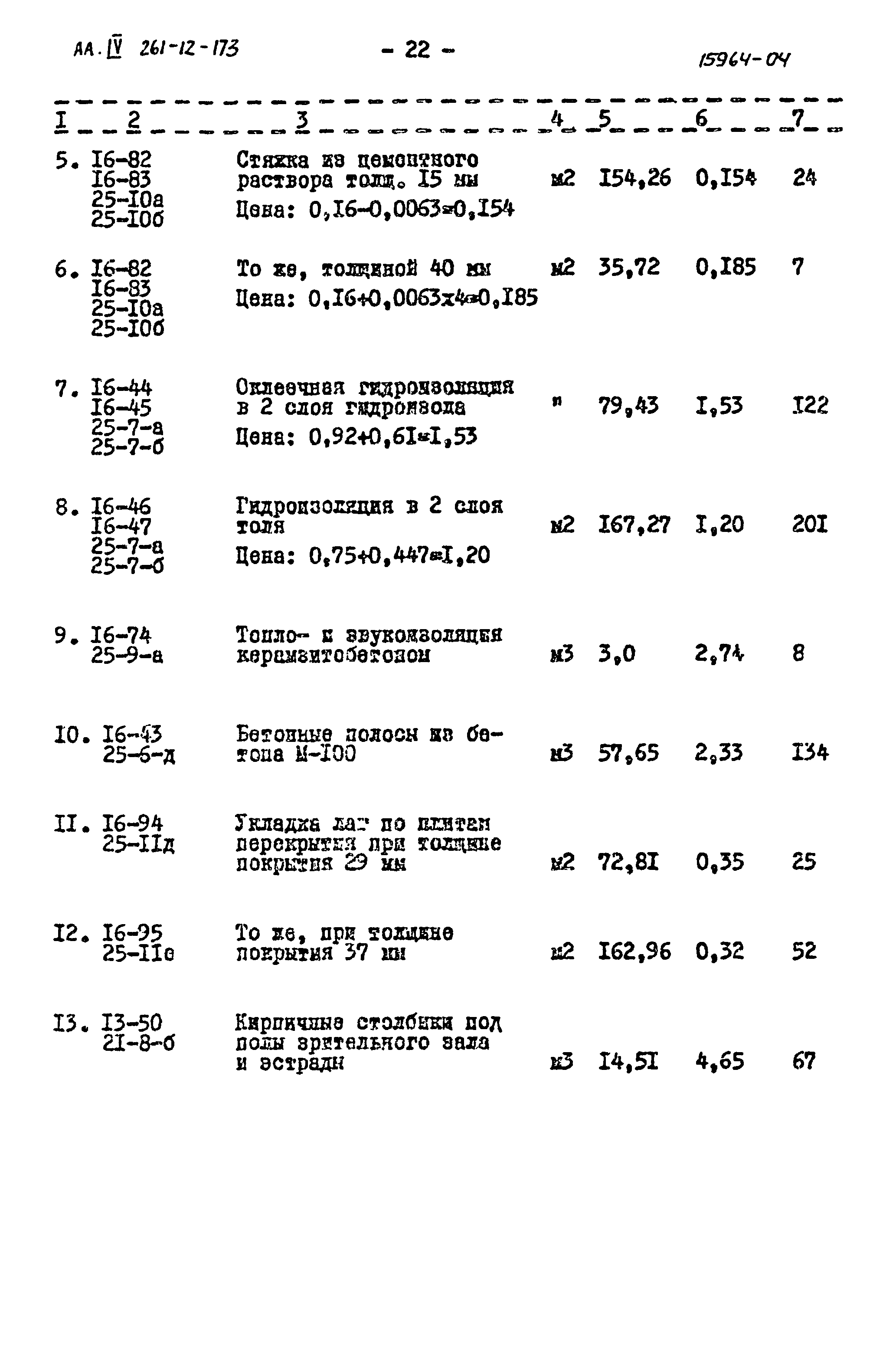 Типовой проект 261-12-173