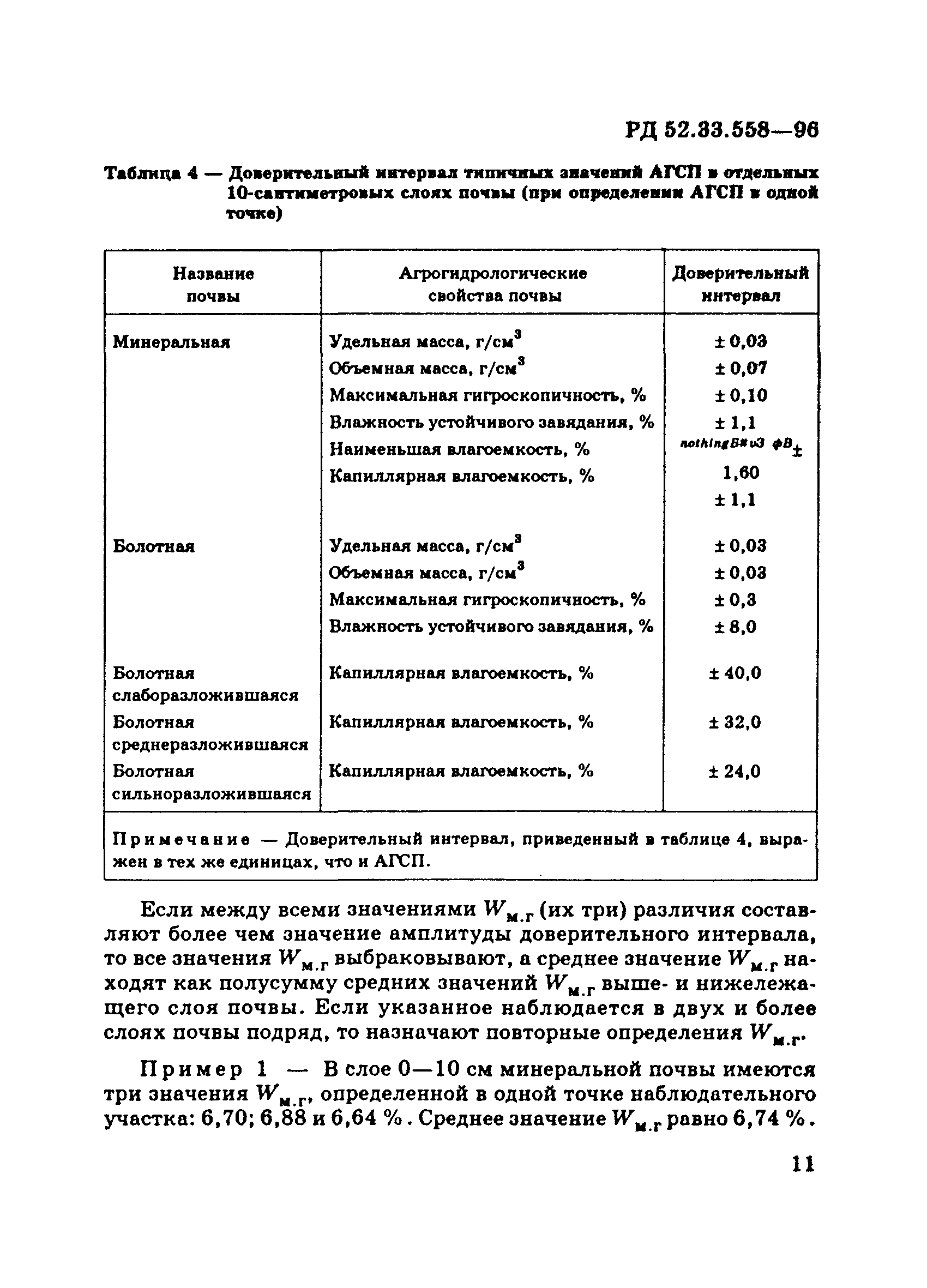 РД 52.33.558-96