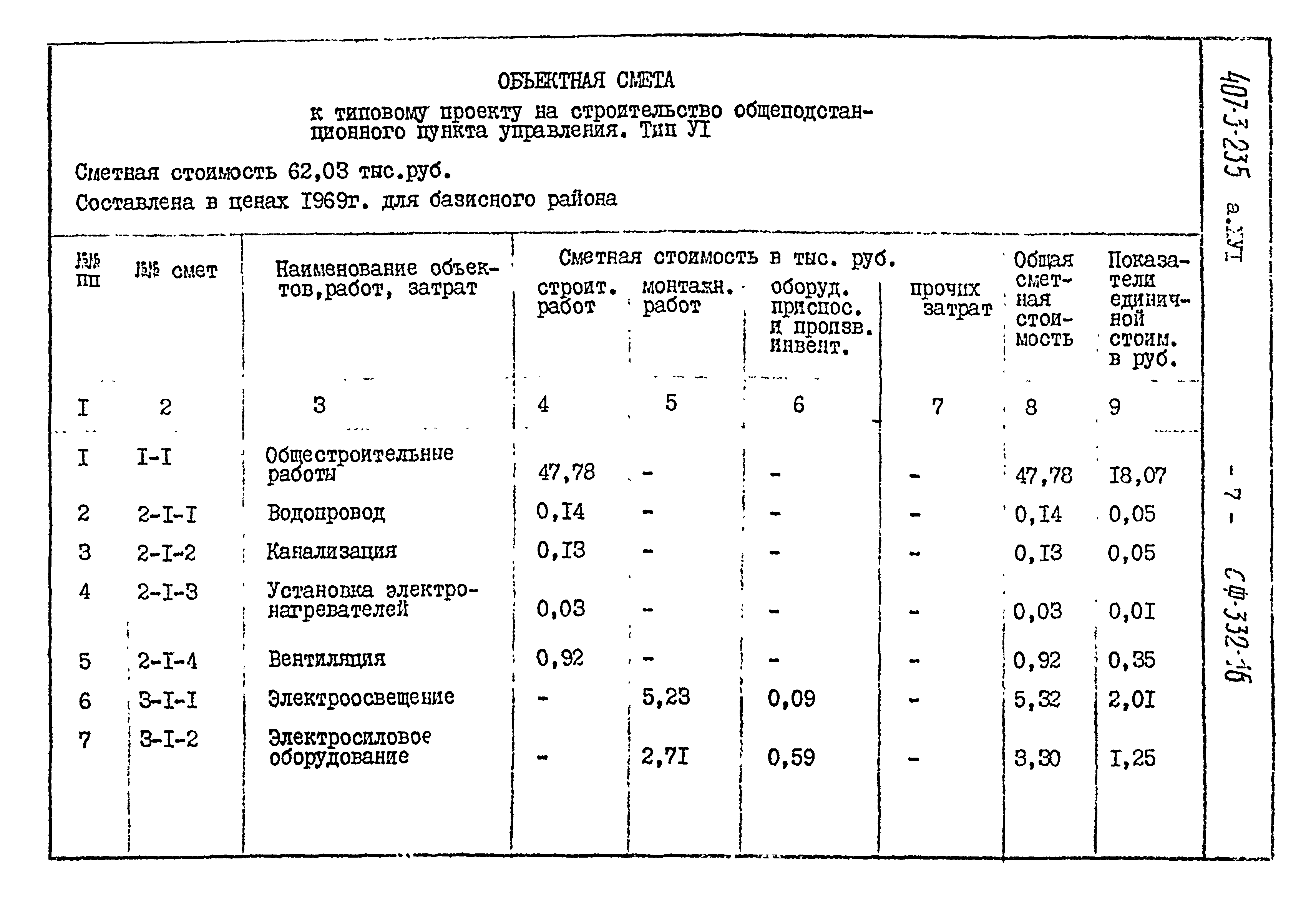 Типовой проект 407-3-235