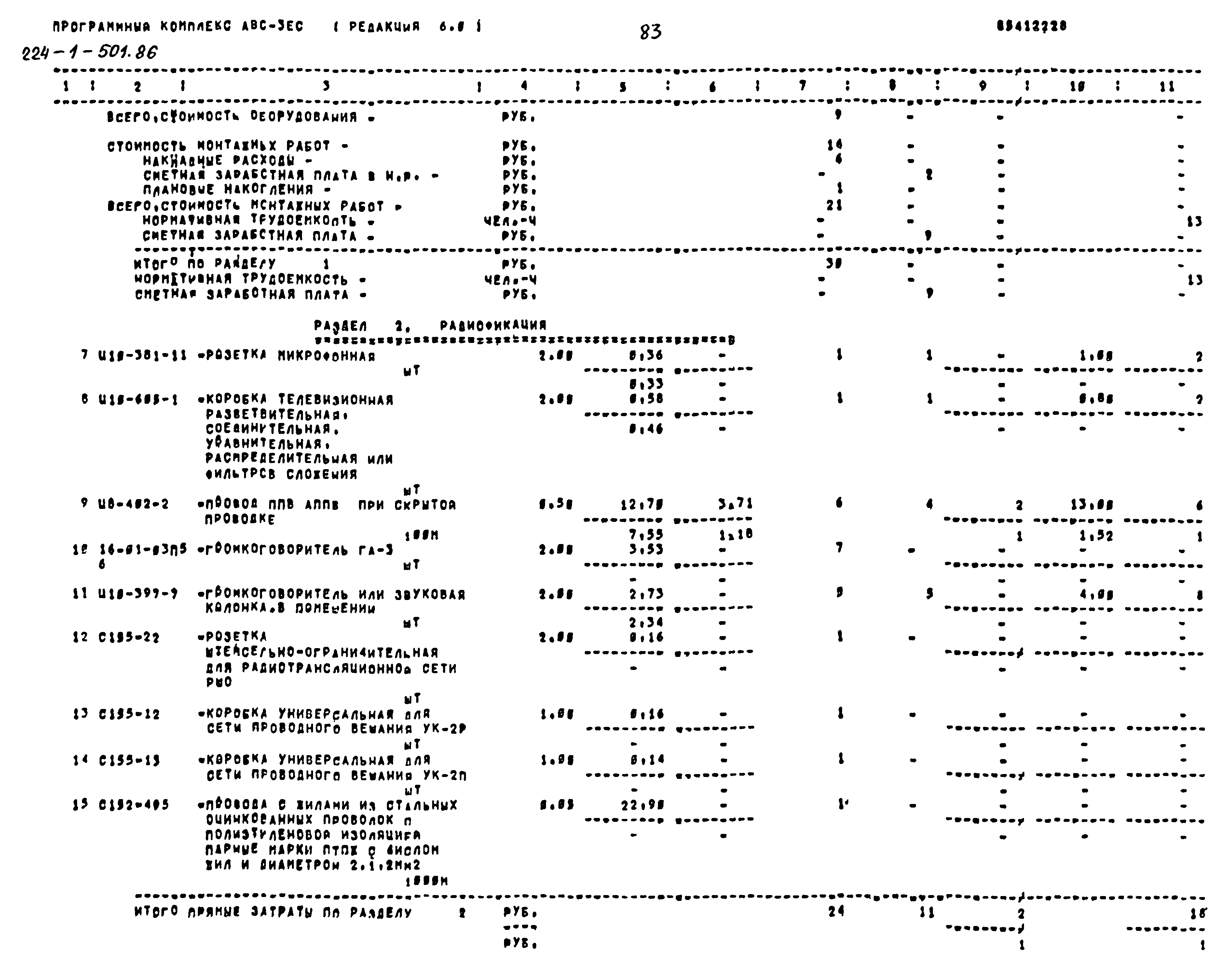 Типовой проект 224-1-501.86