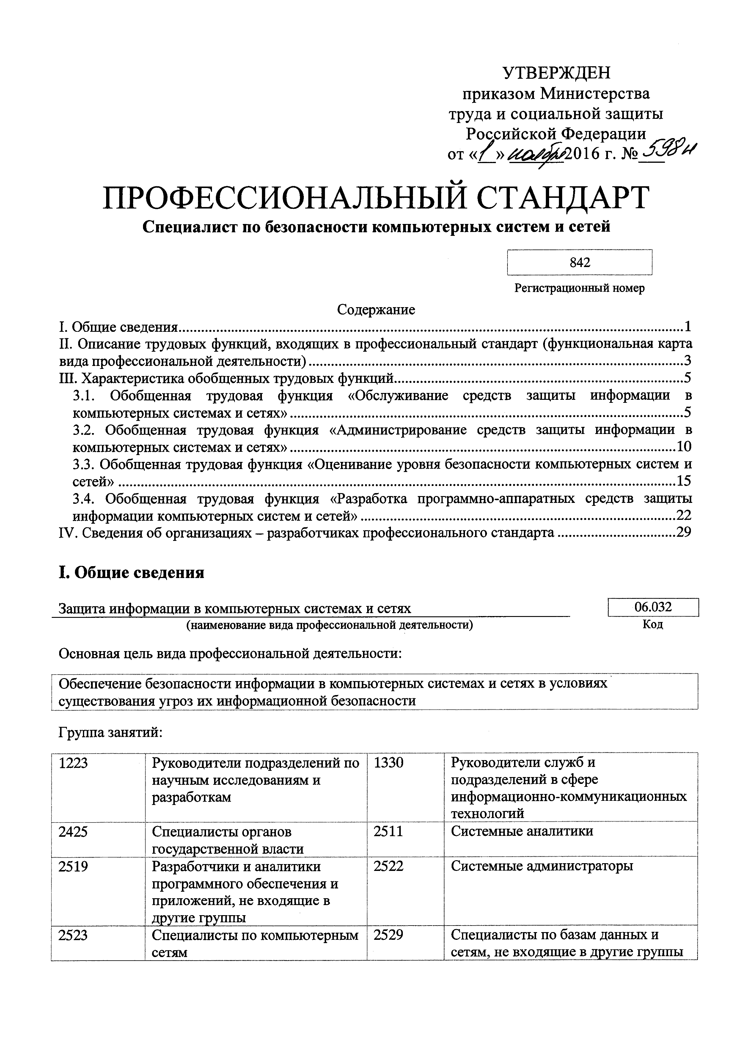 Приказ 598н