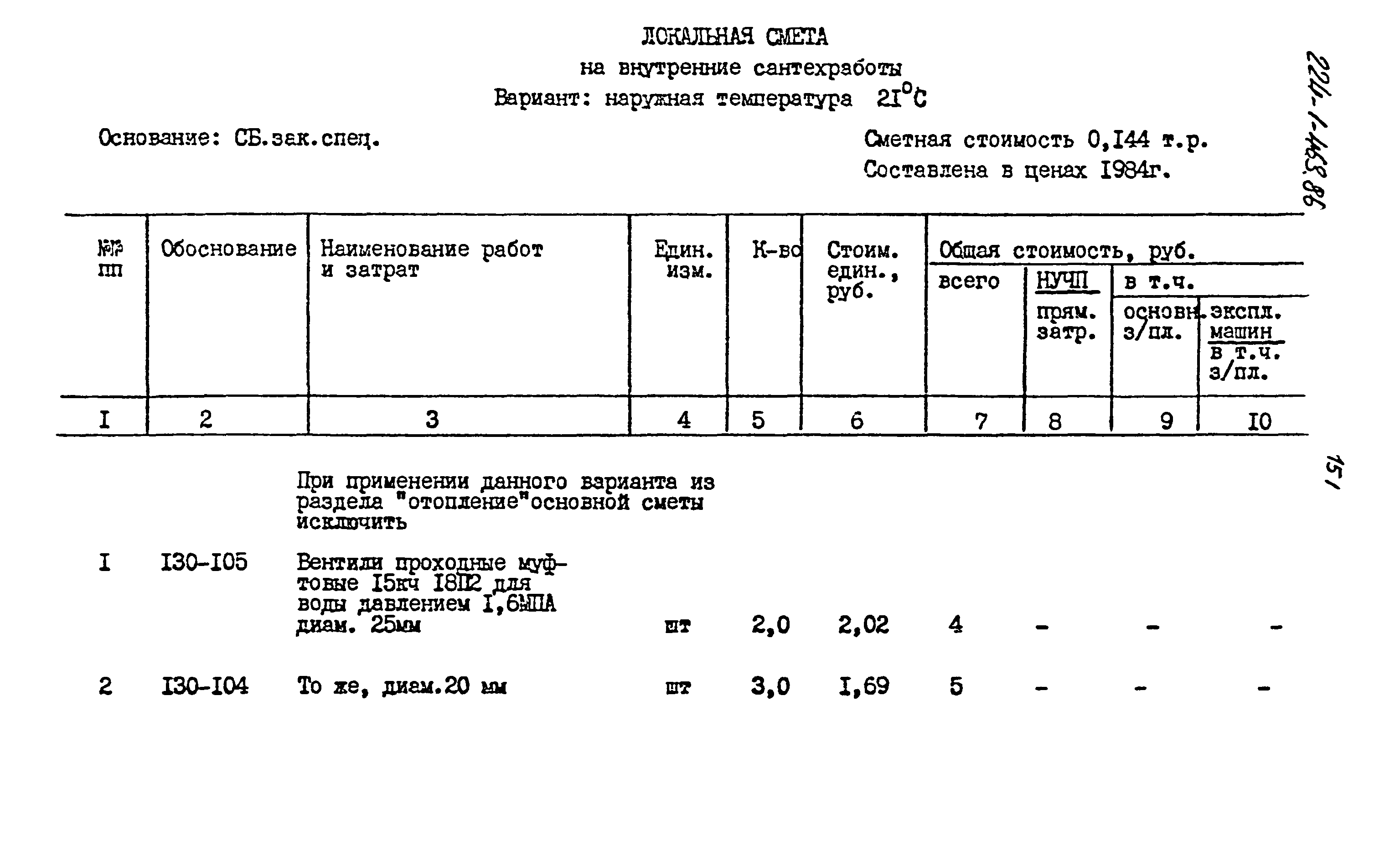 Типовой проект 224-1-463.86