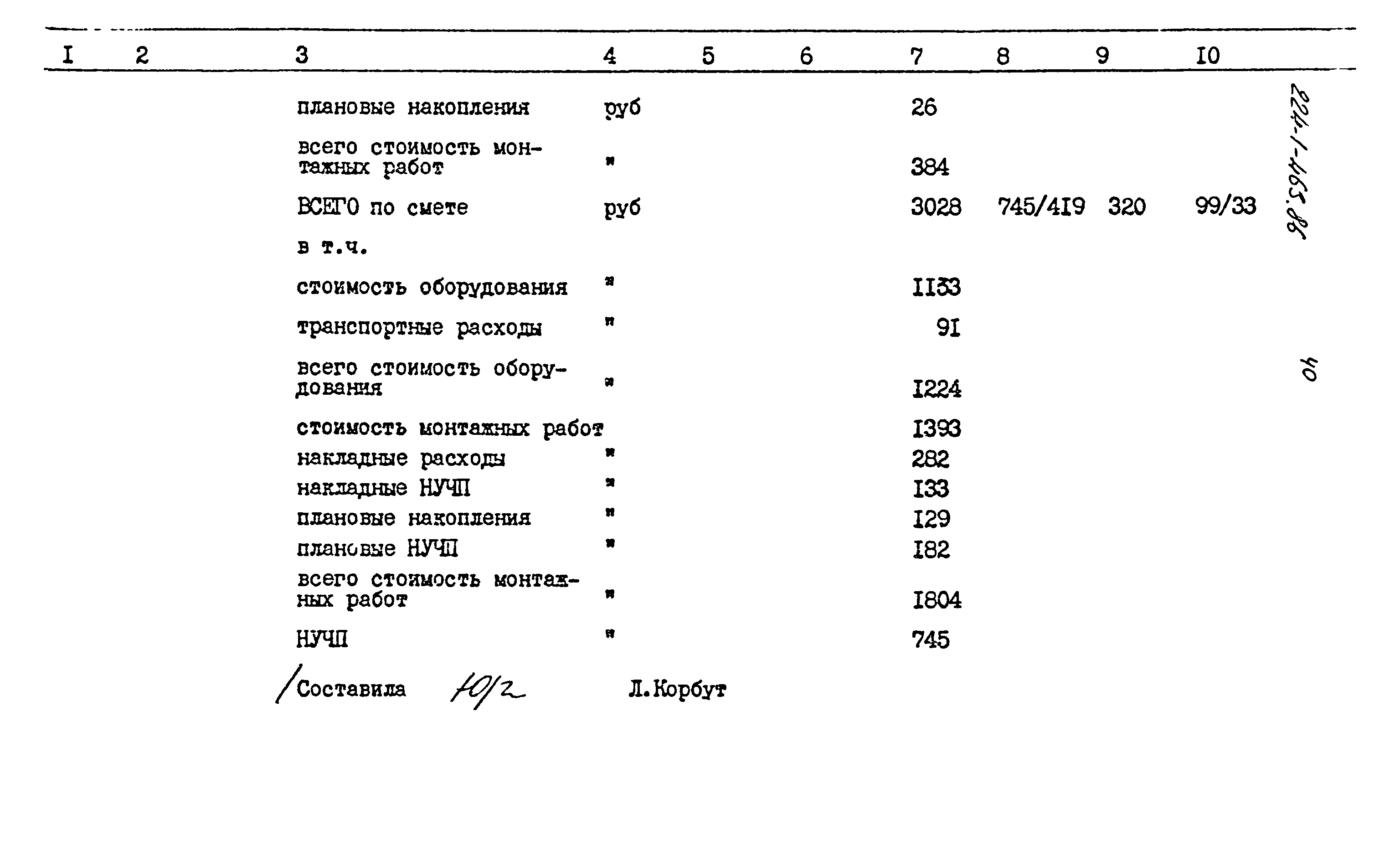 Типовой проект 224-1-463.86