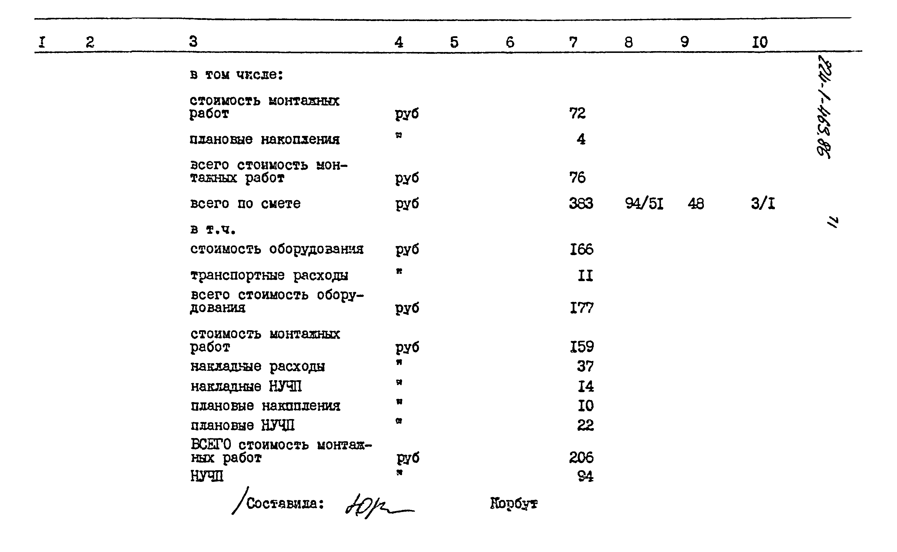 Типовой проект 224-1-463.86