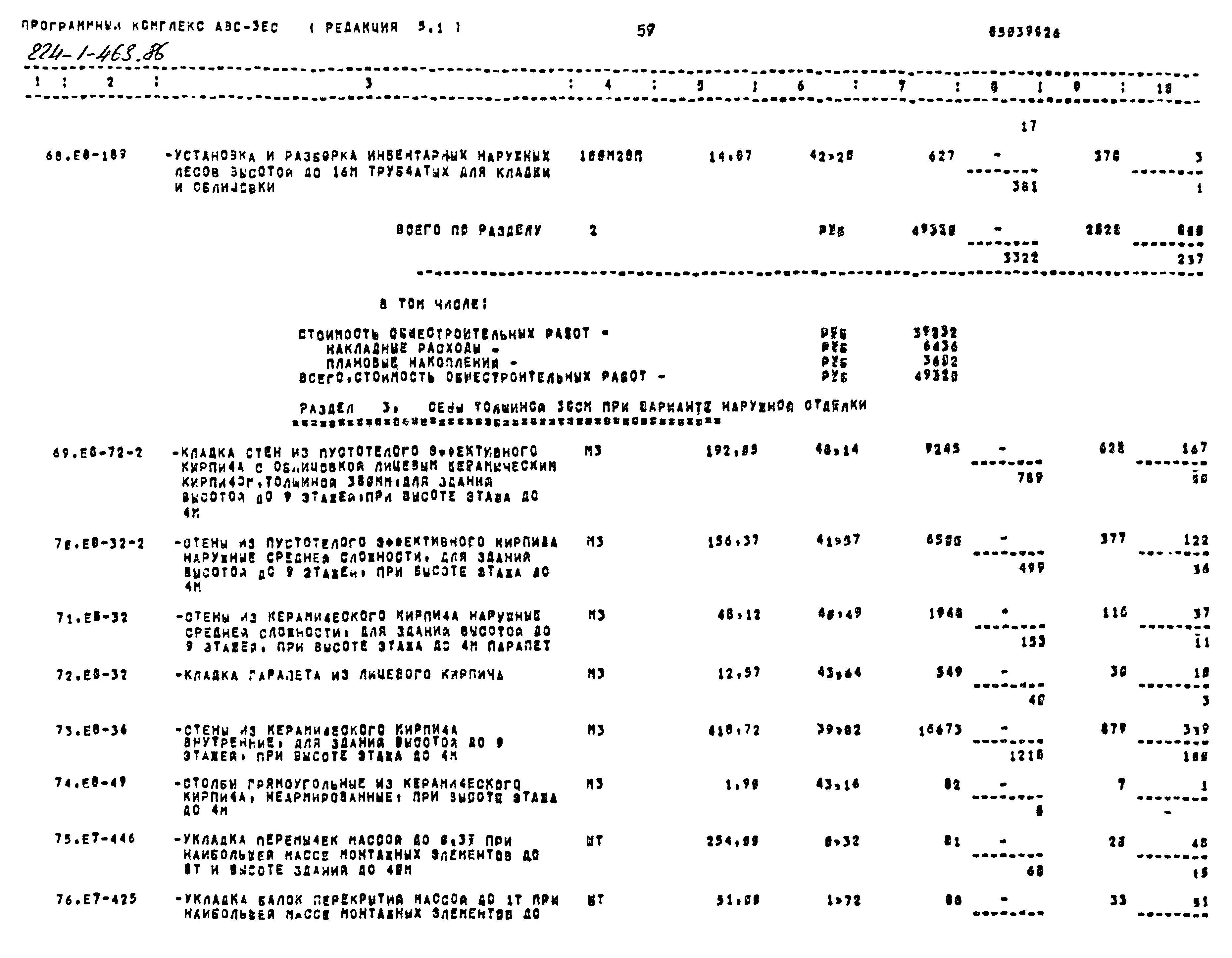 Типовой проект 224-1-463.86