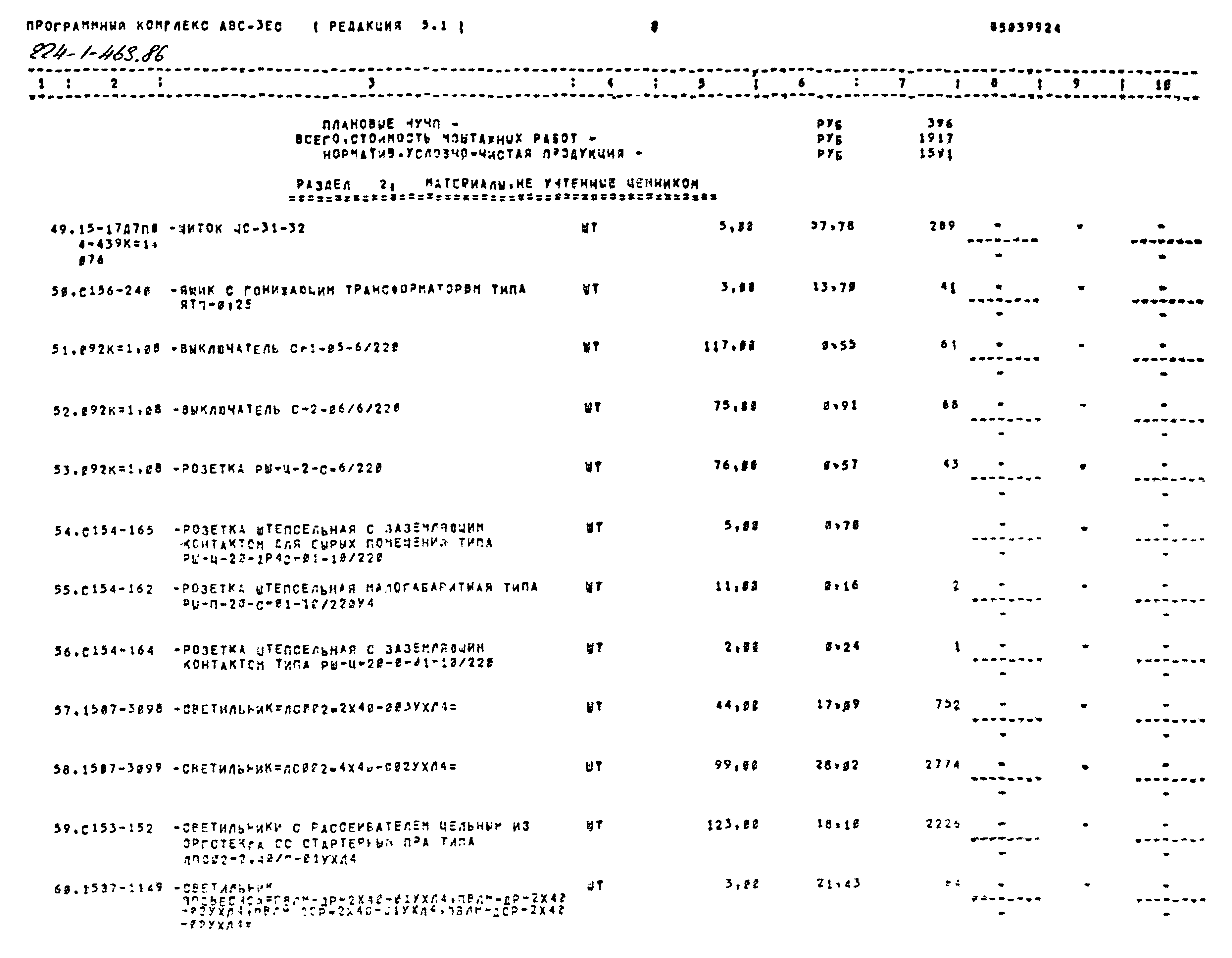 Типовой проект 224-1-463.86