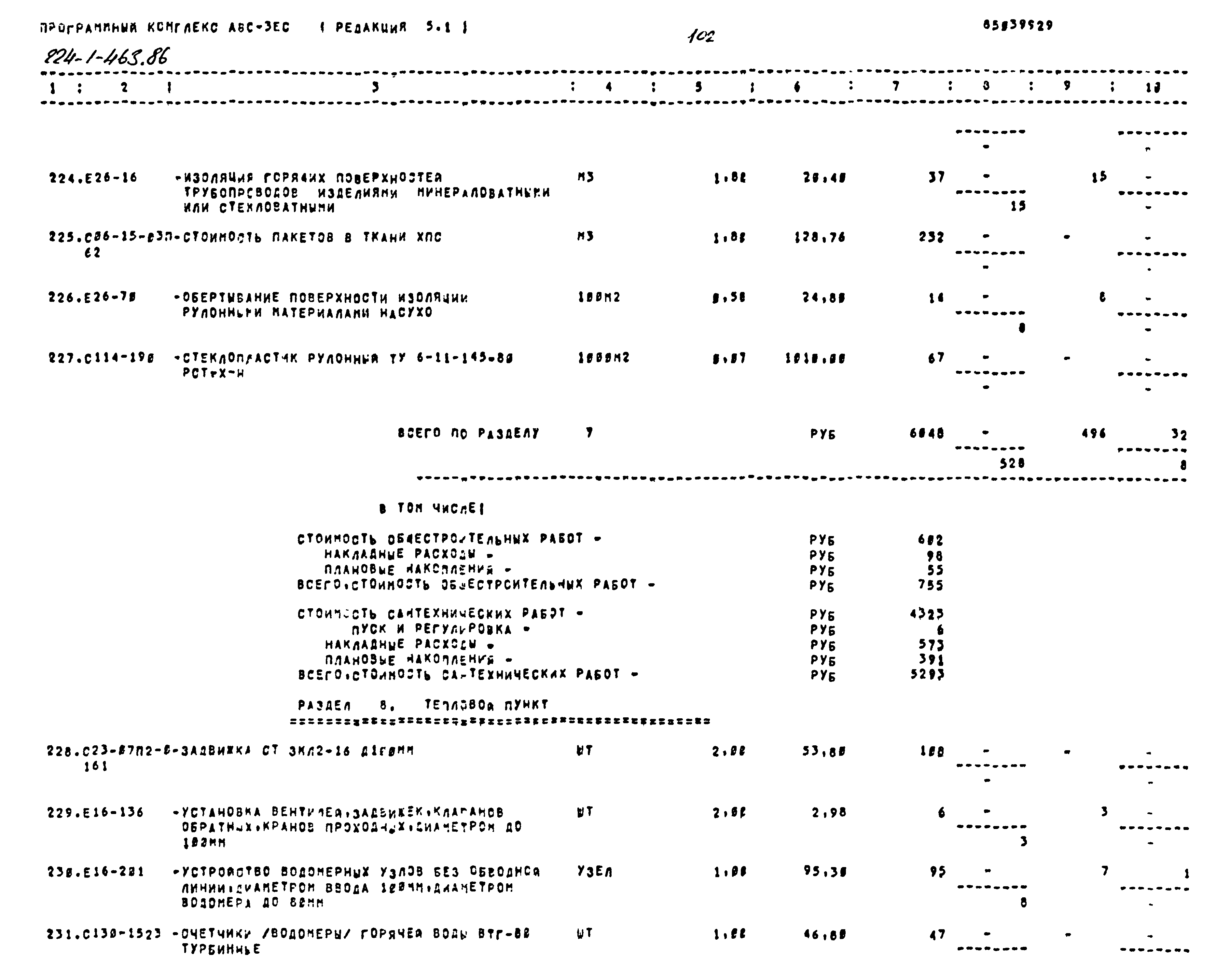 Типовой проект 224-1-463.86