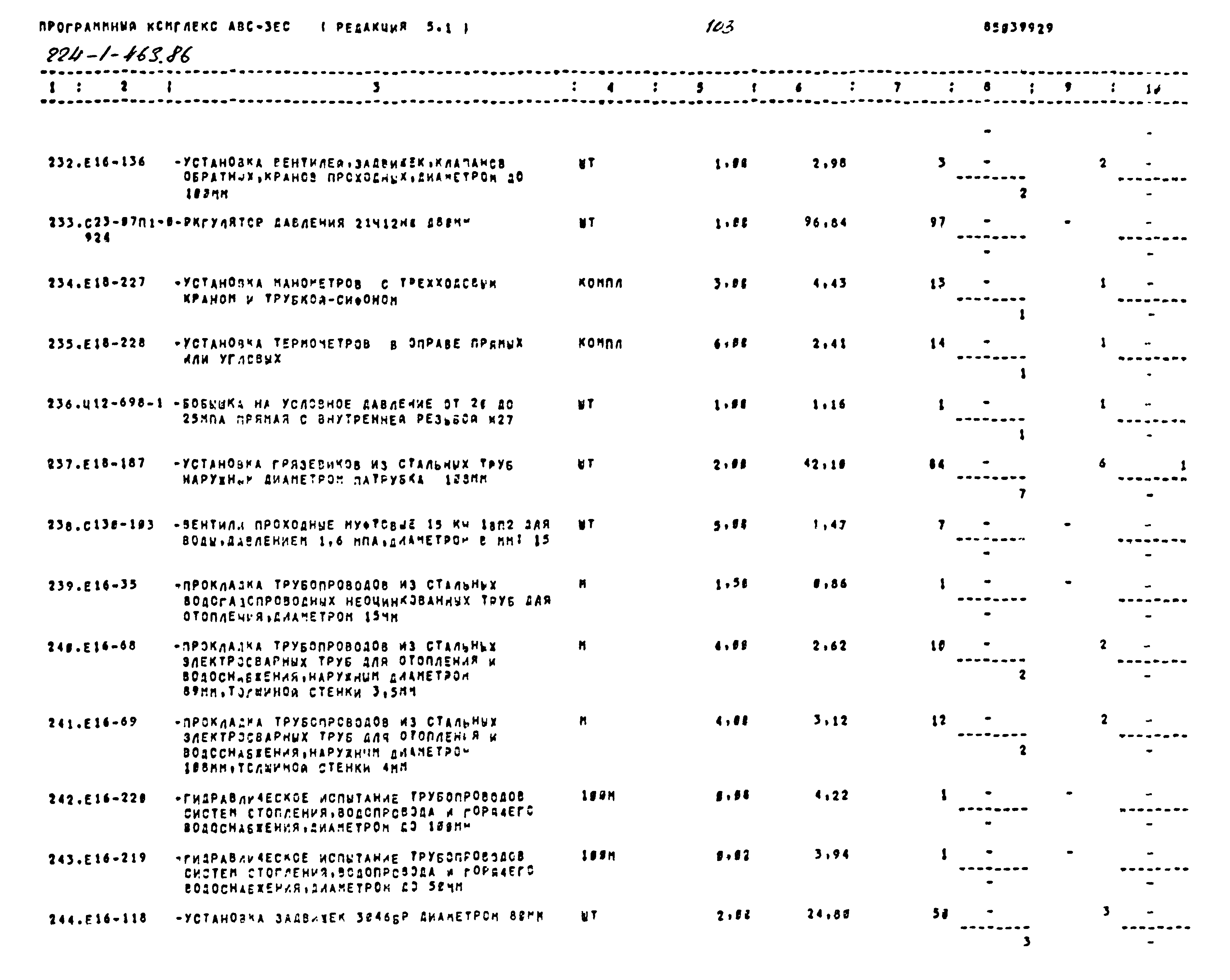 Типовой проект 224-1-463.86