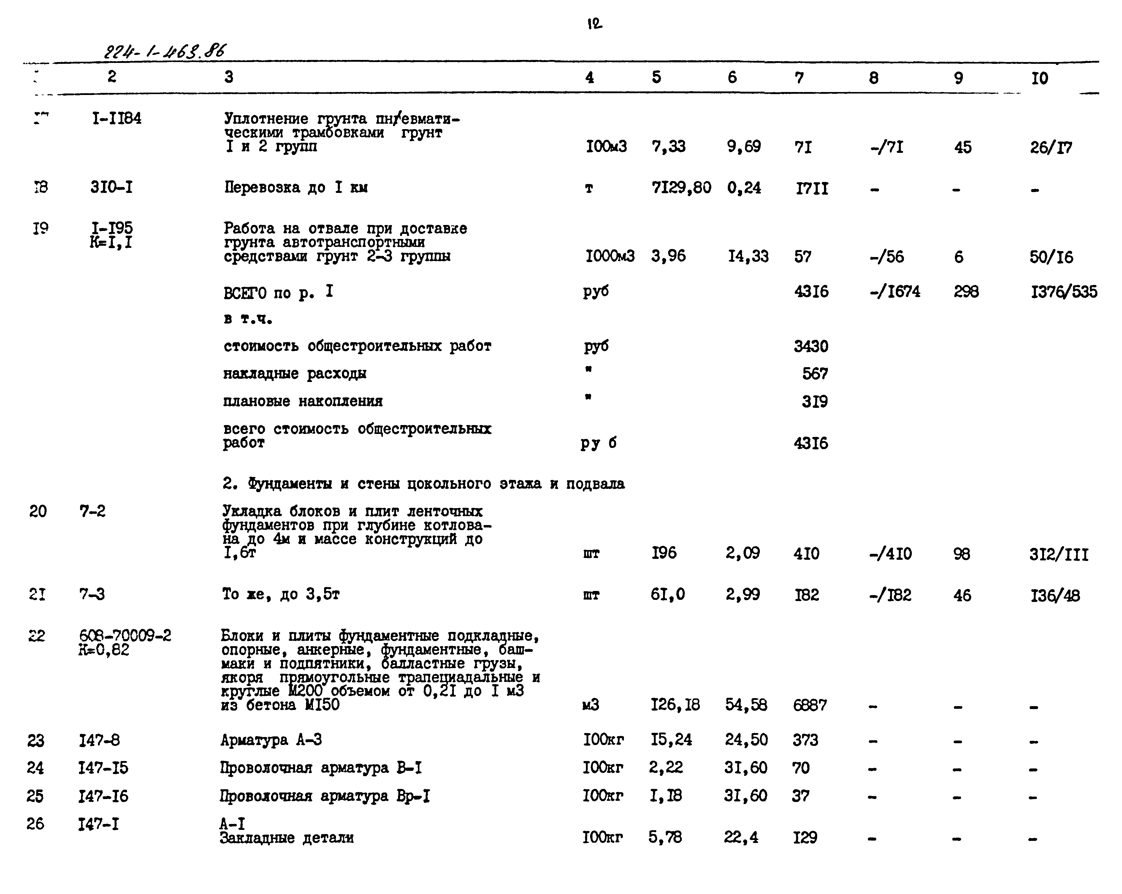 Типовой проект 224-1-463.86