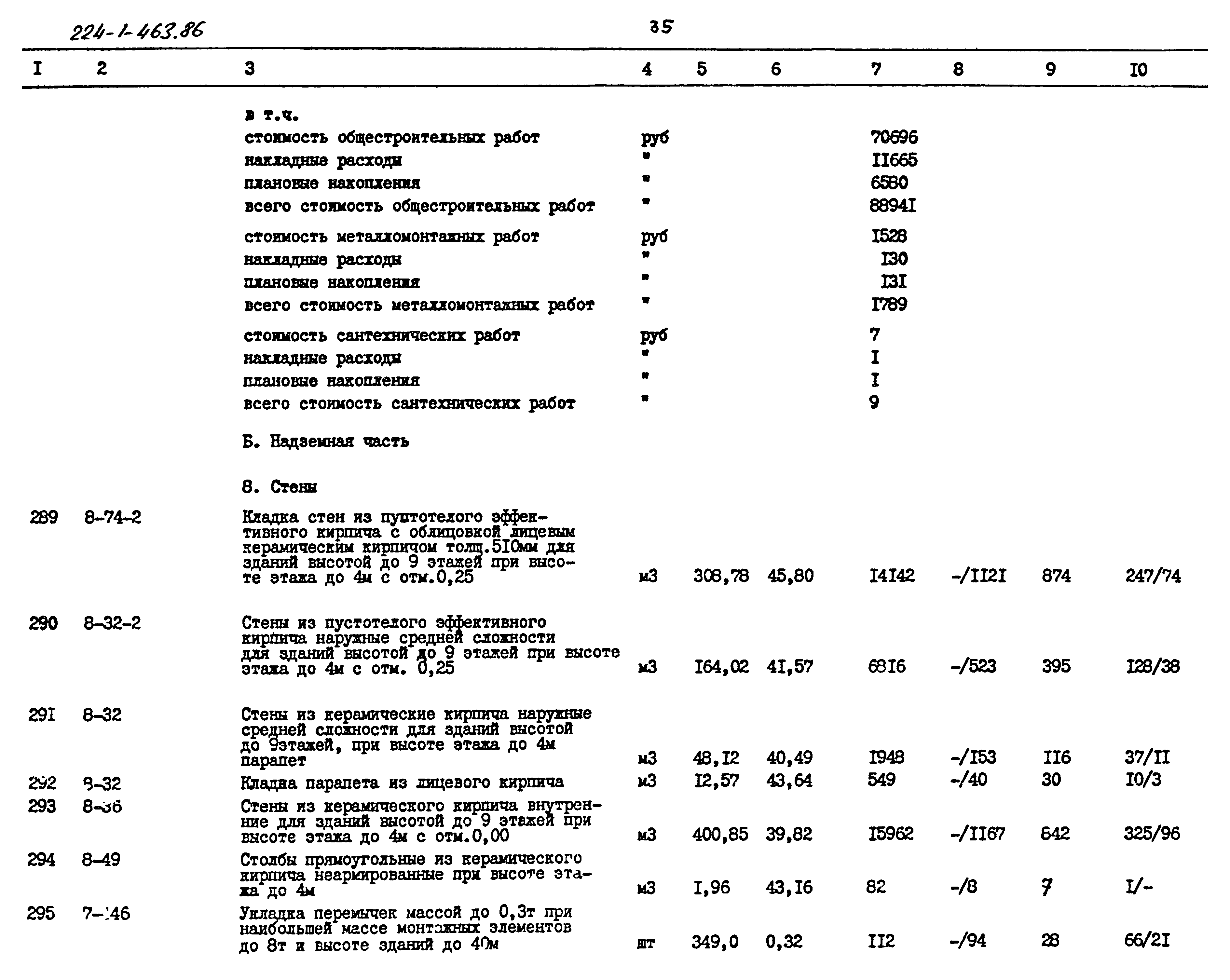 Типовой проект 224-1-463.86