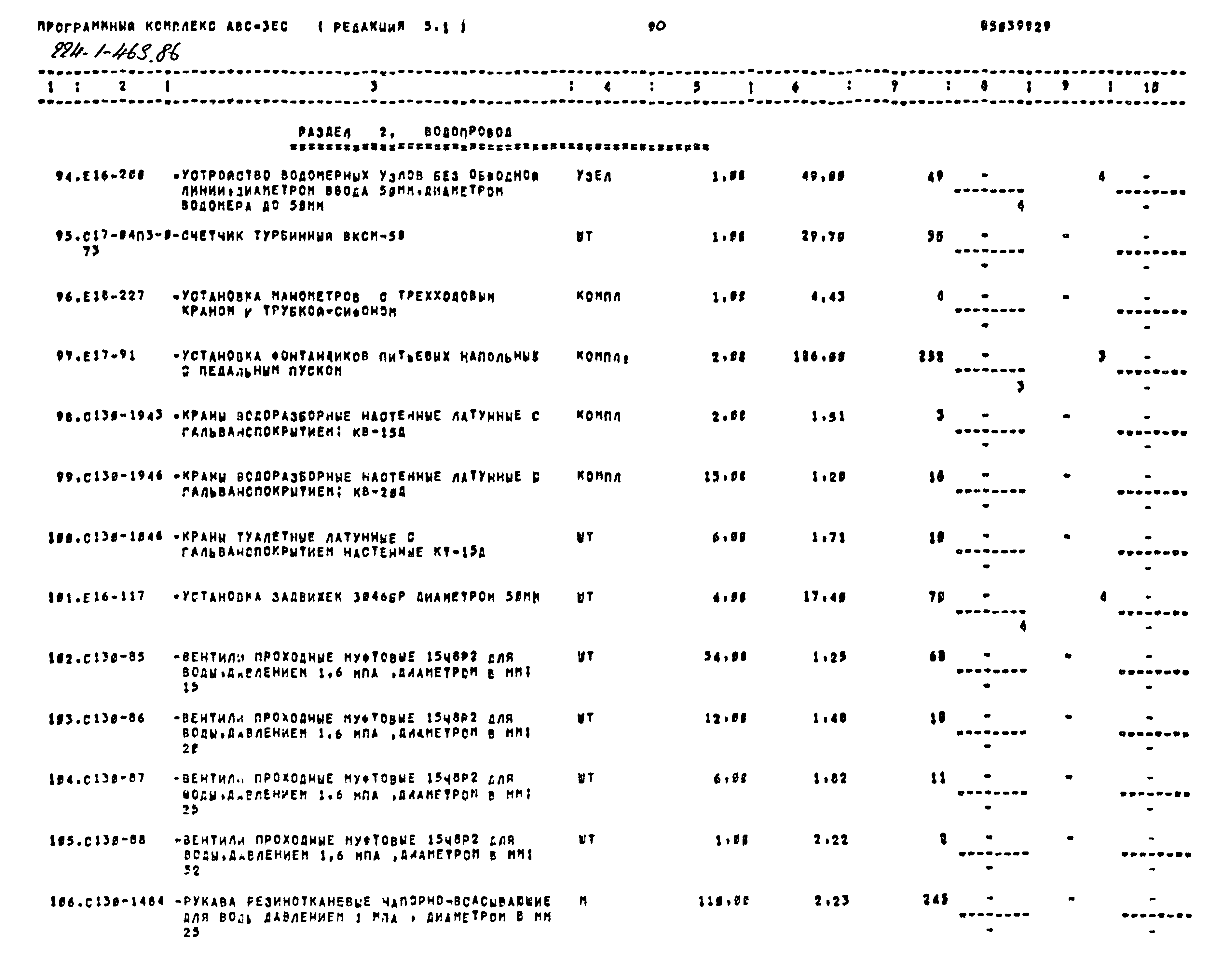 Типовой проект 224-1-463.86