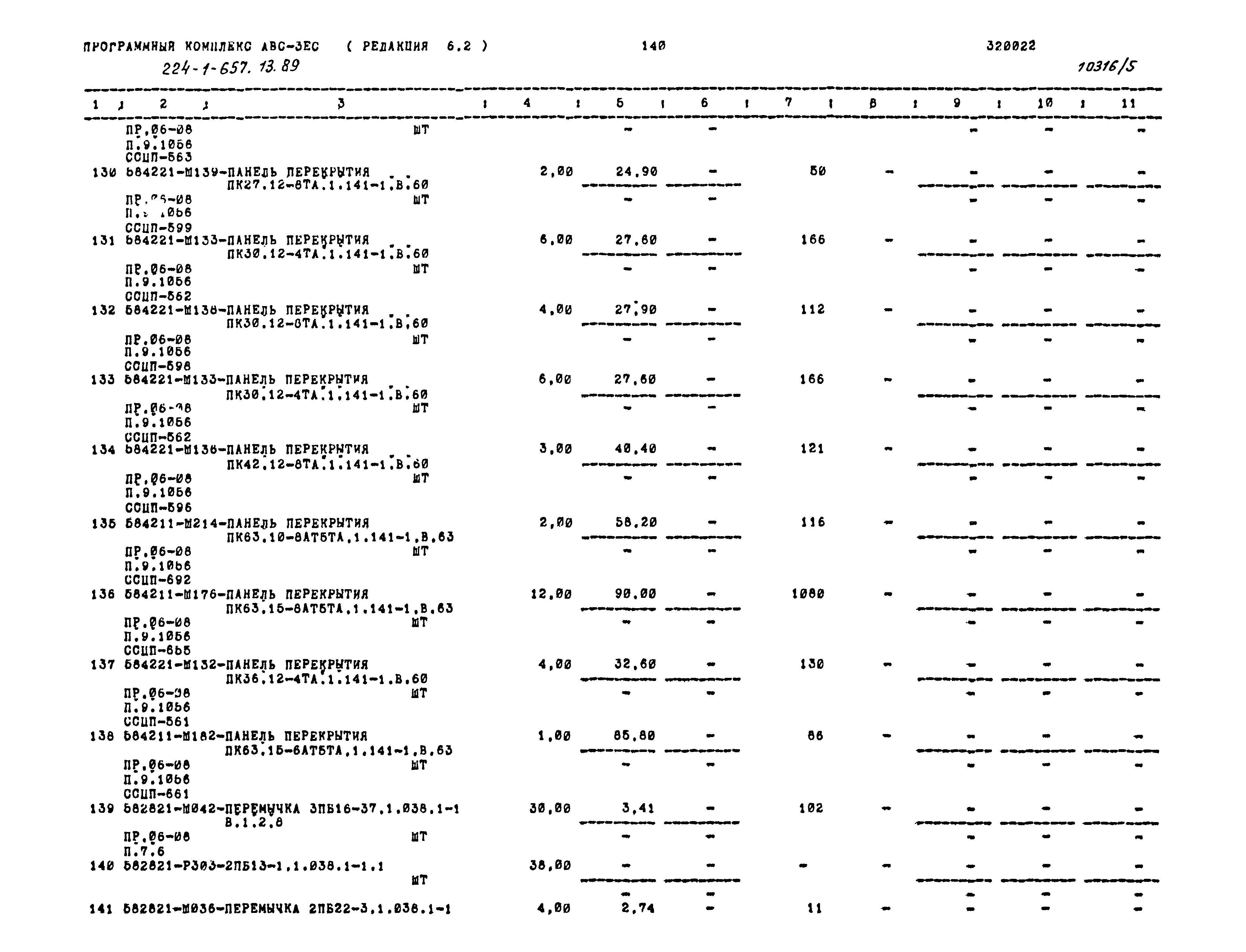 Типовой проект 224-1-657.13.89