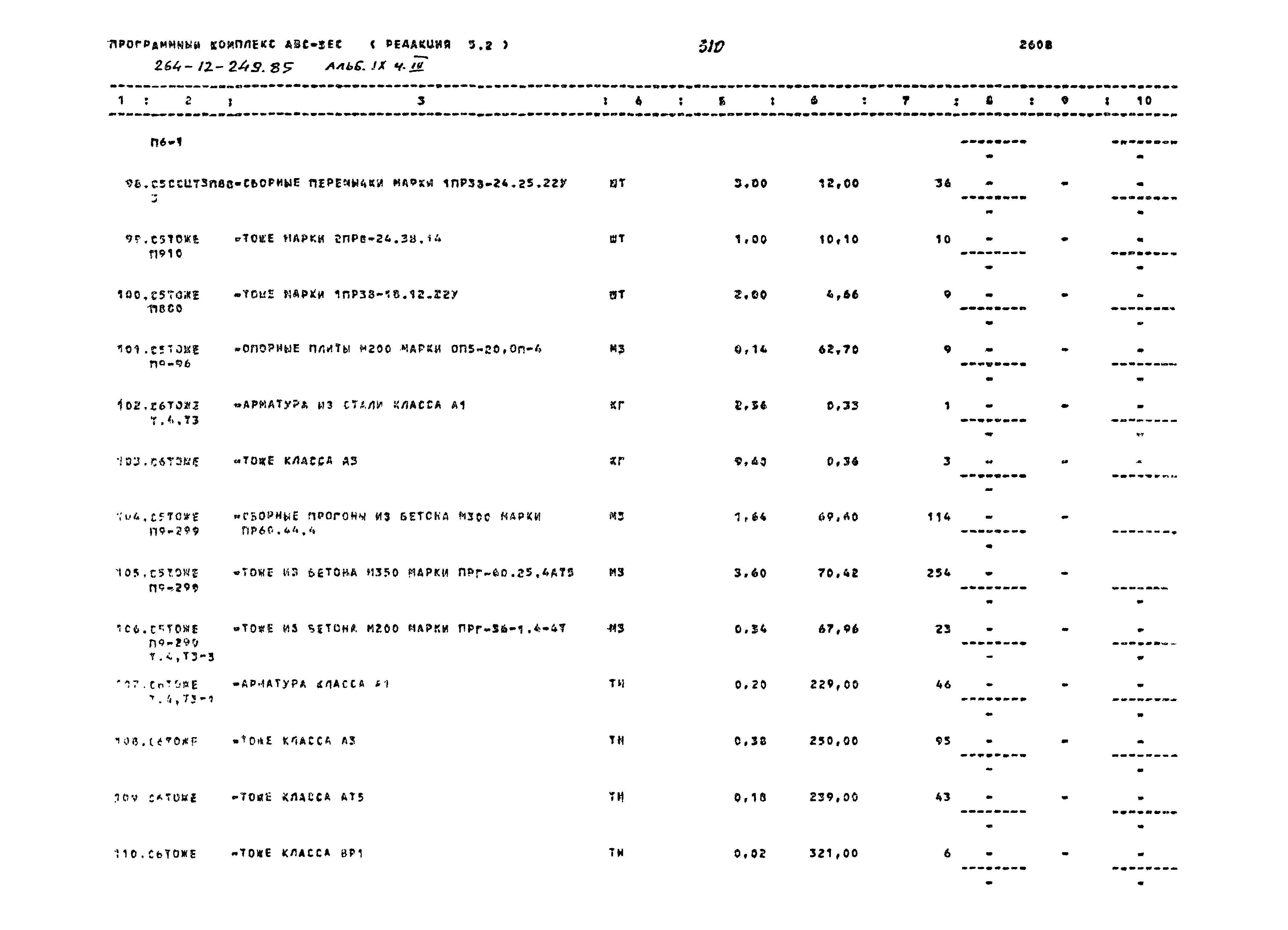 Типовой проект 264-12-249.85