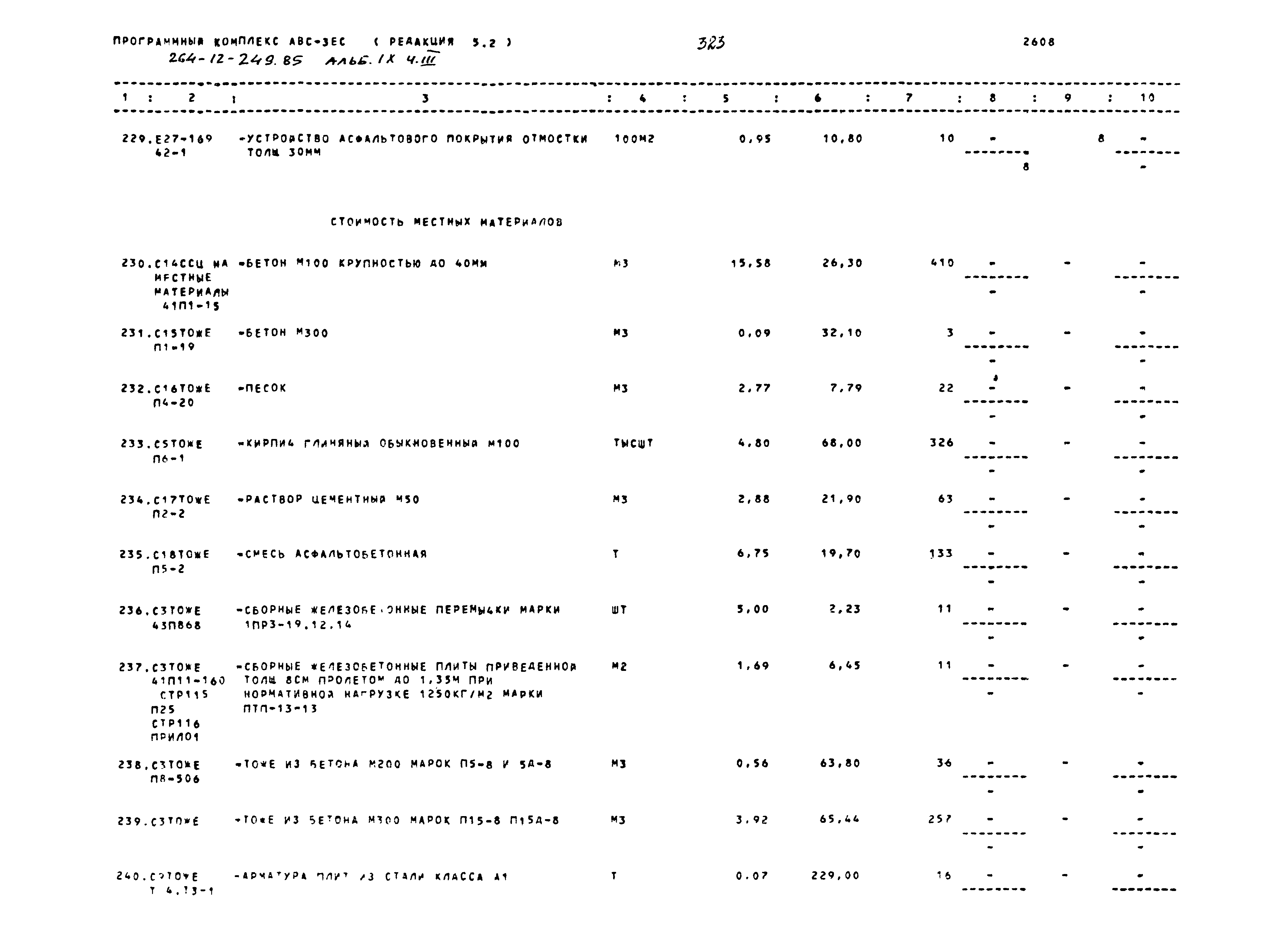 Типовой проект 264-12-249.85