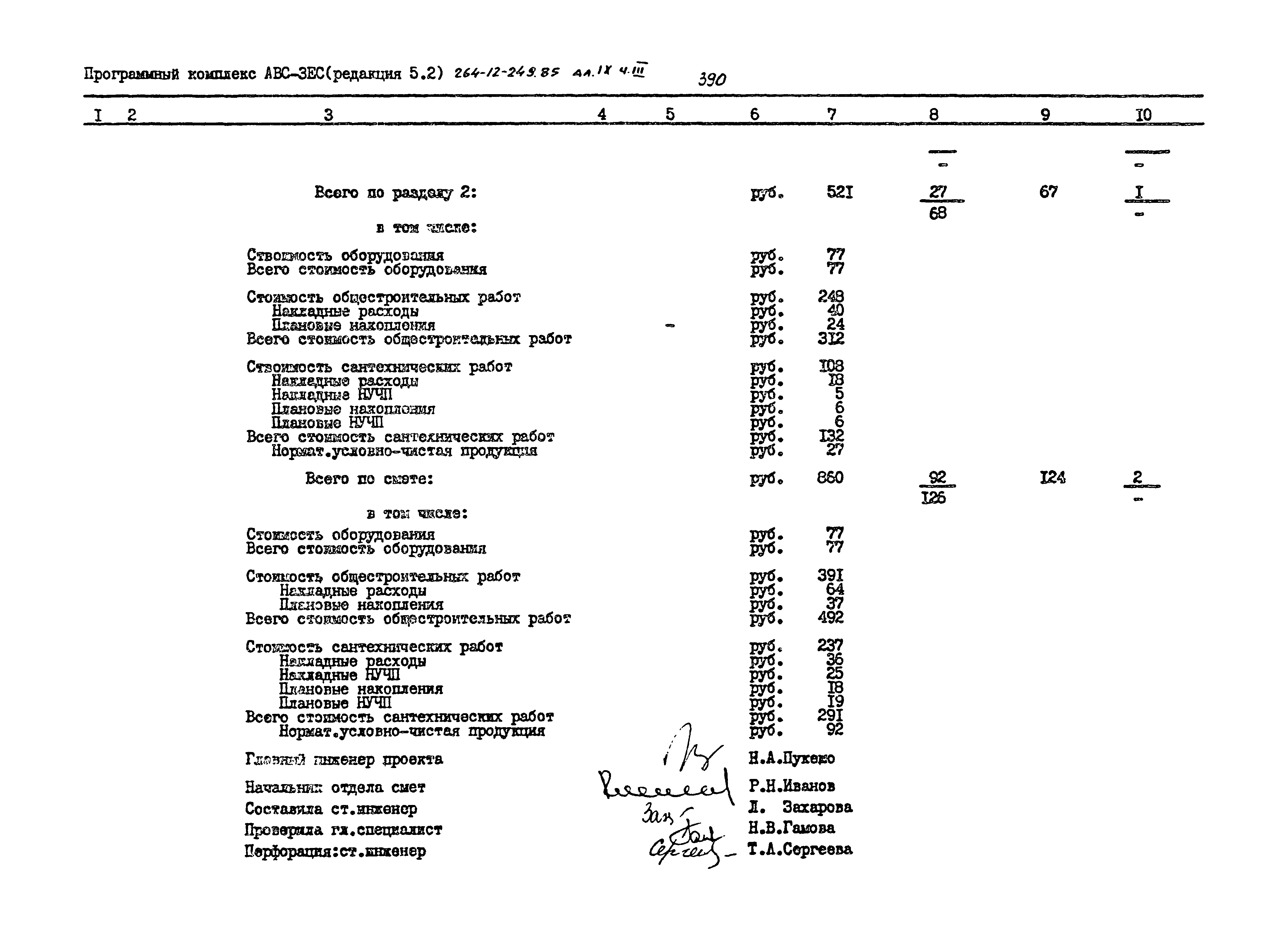 Типовой проект 264-12-249.85