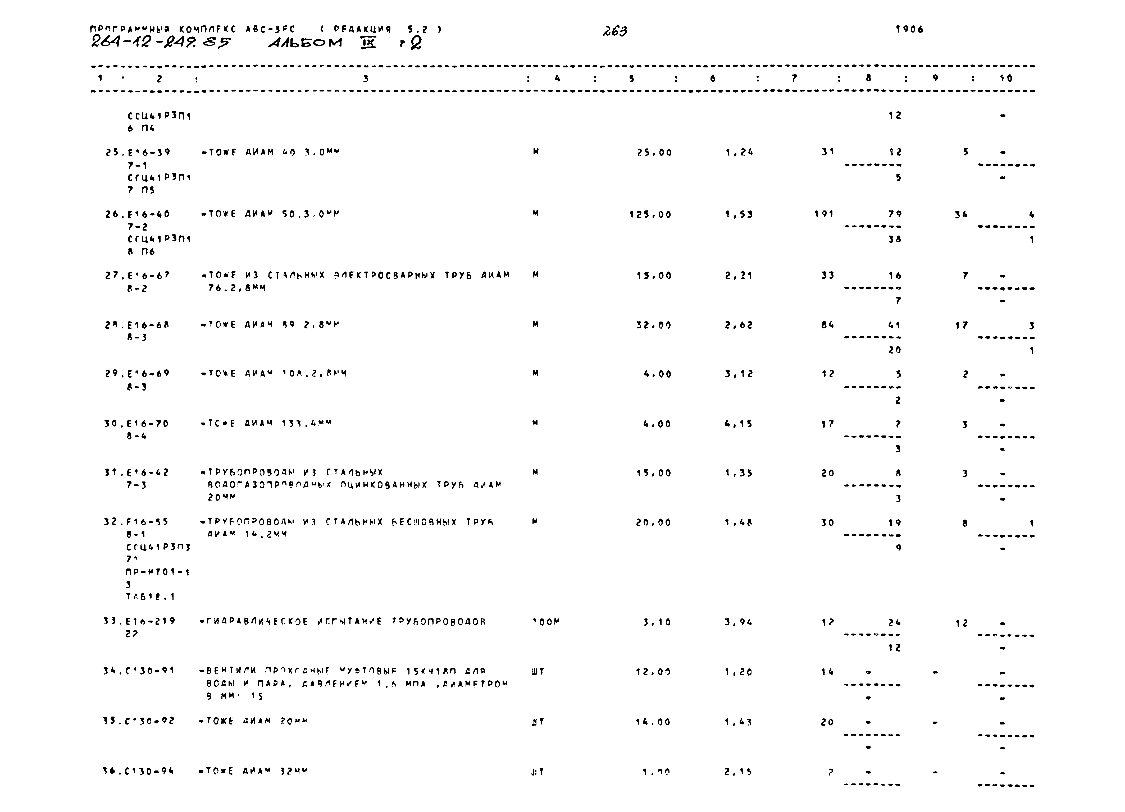 Типовой проект 264-12-249.85