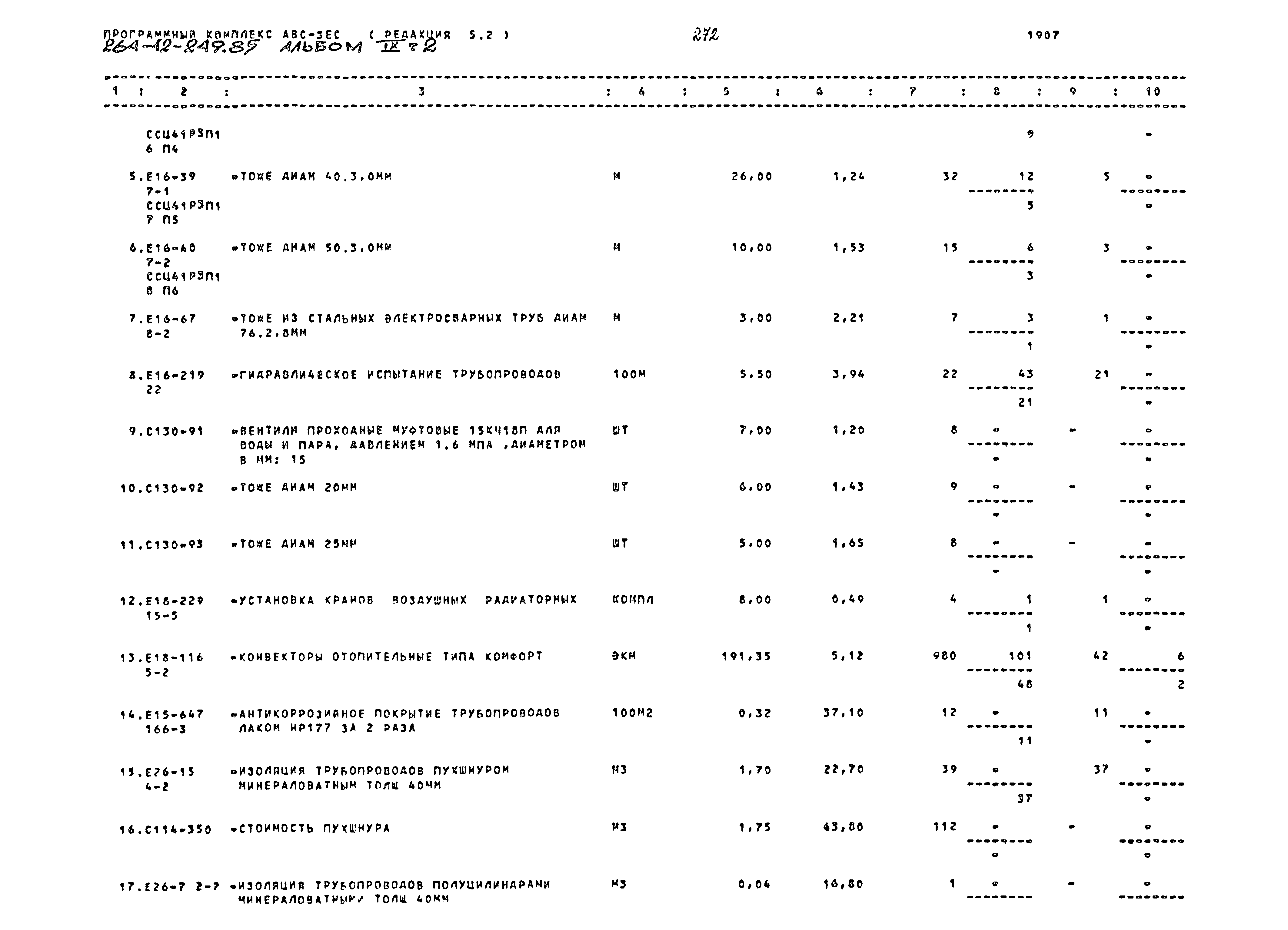 Типовой проект 264-12-249.85