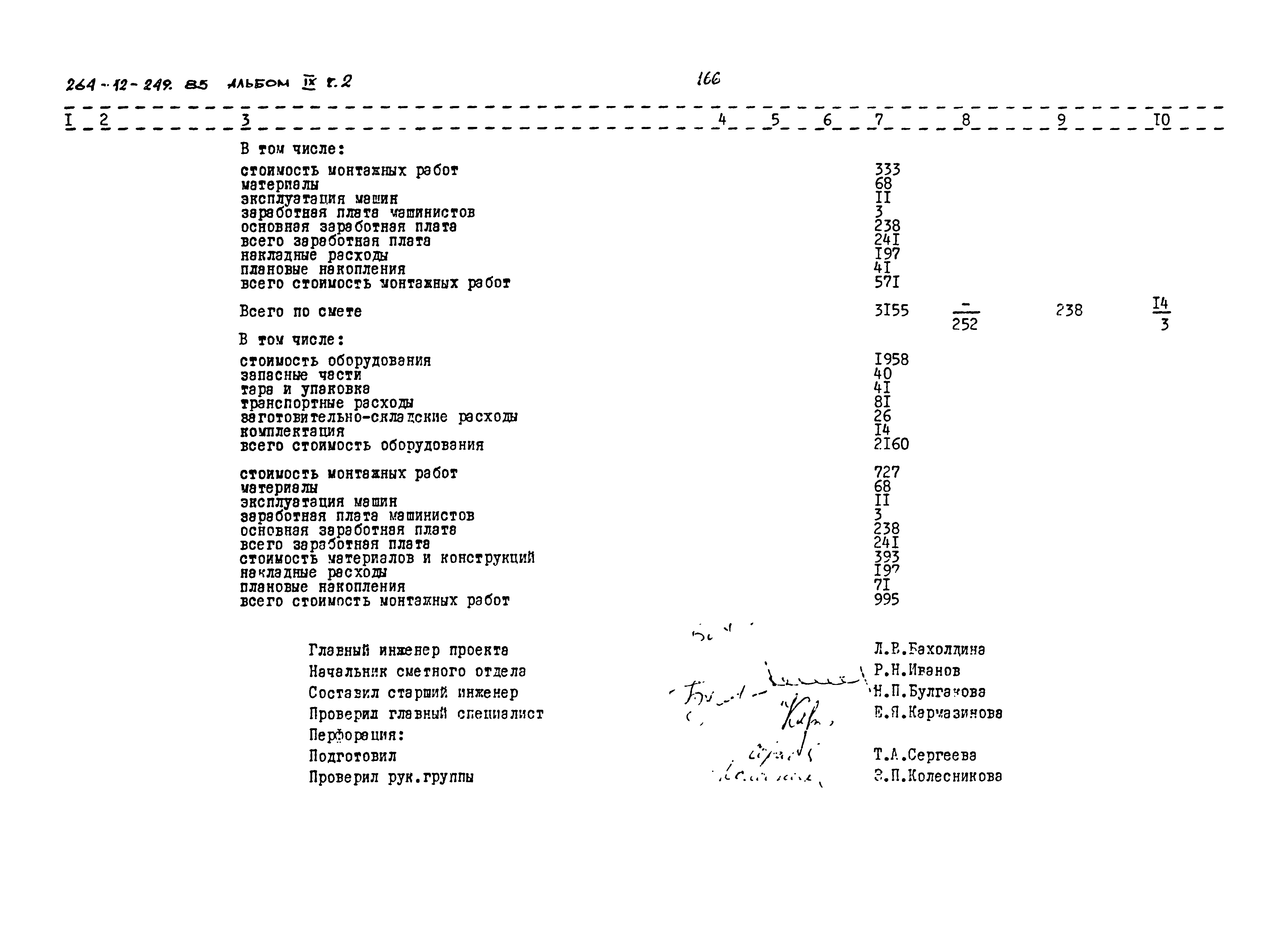 Типовой проект 264-12-249.85