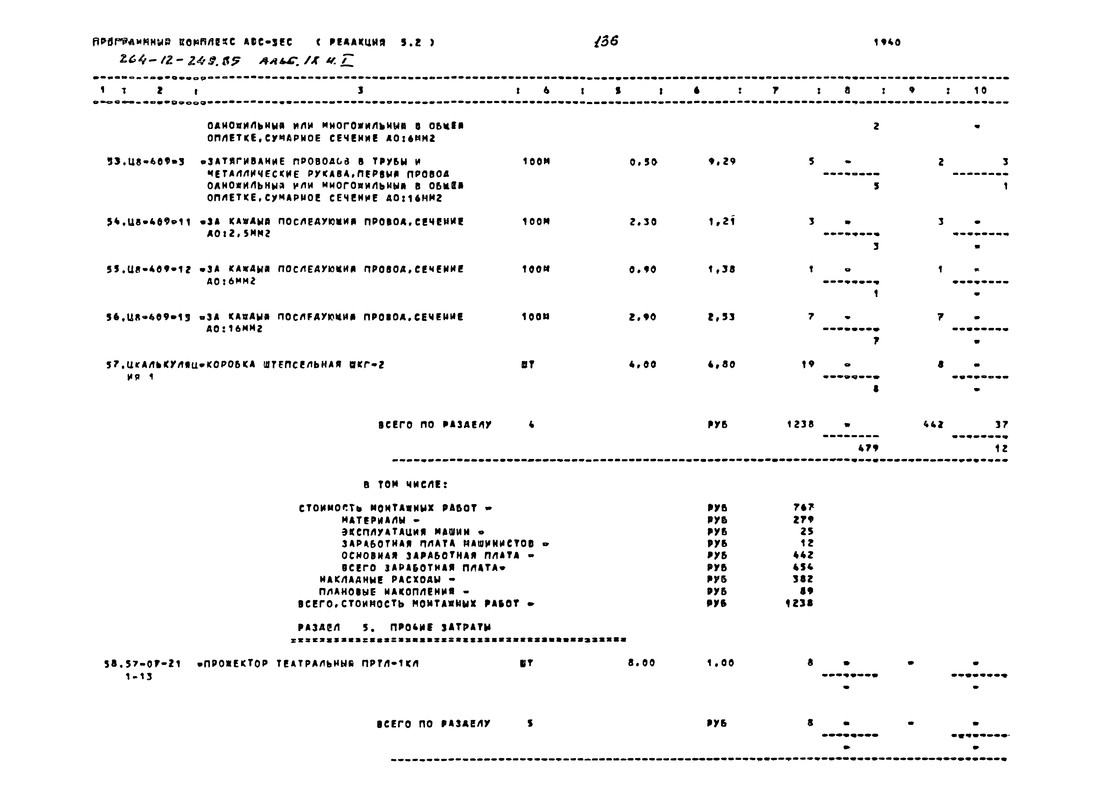 Типовой проект 264-12-249.85