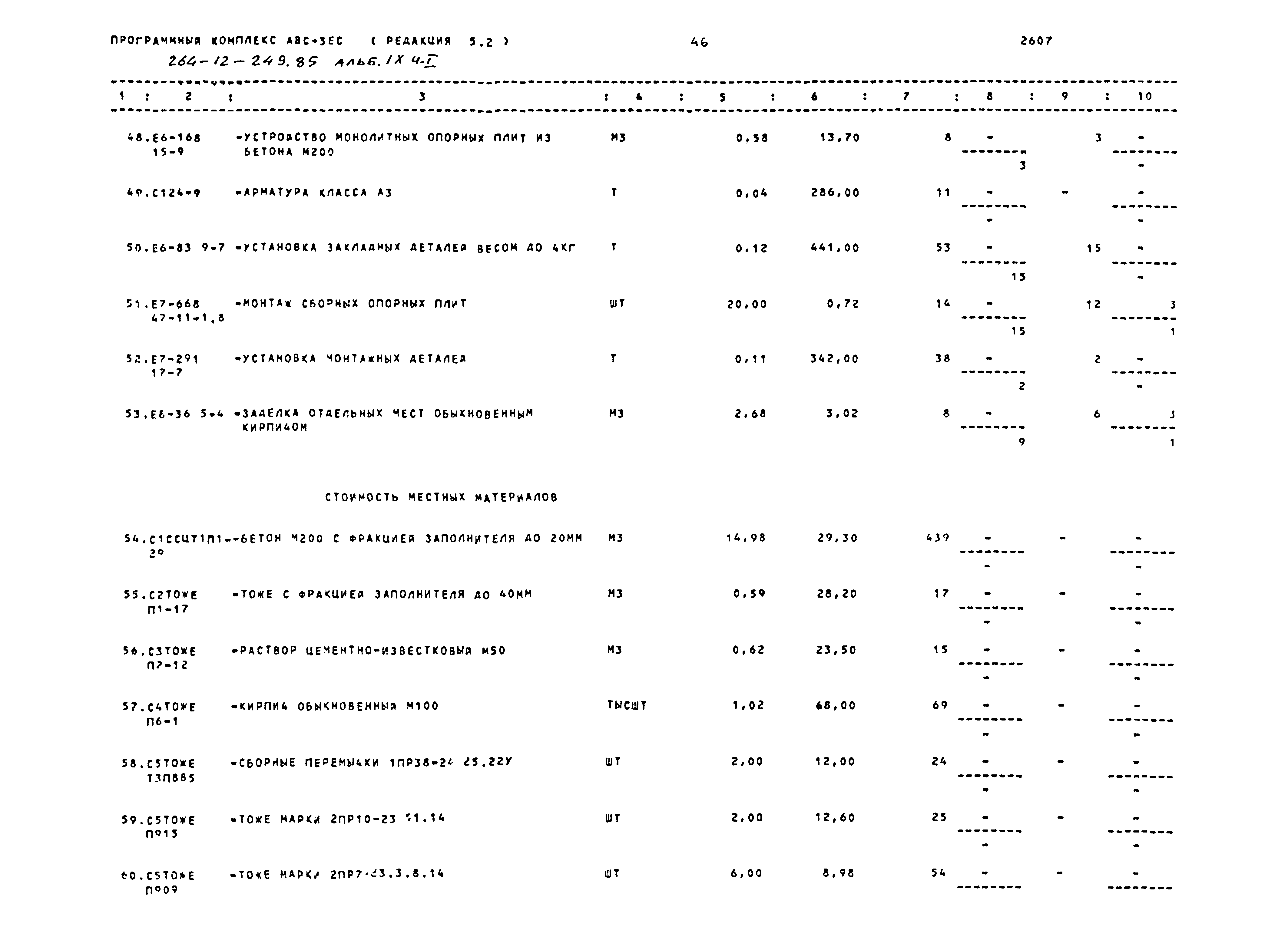 Типовой проект 264-12-249.85