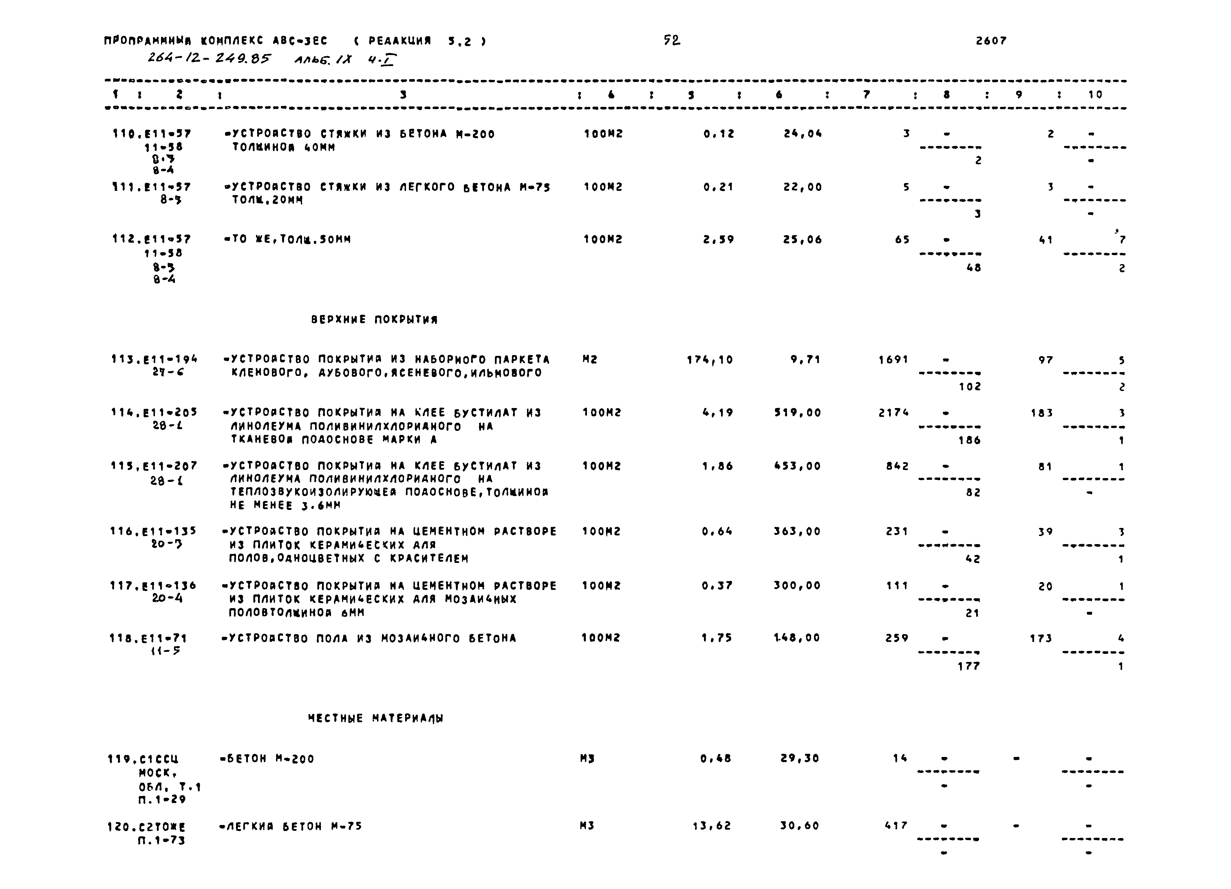 Типовой проект 264-12-249.85