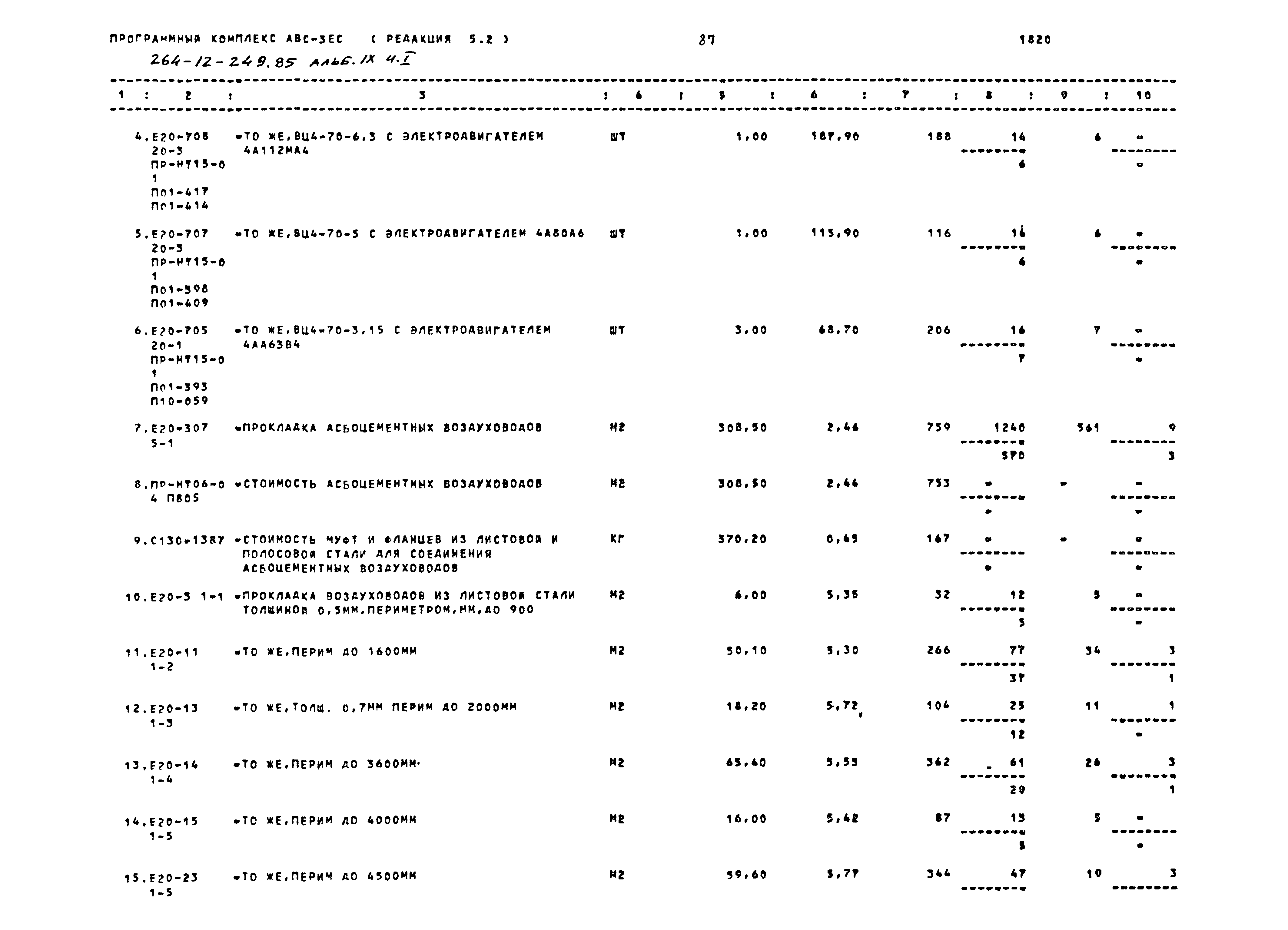 Типовой проект 264-12-249.85