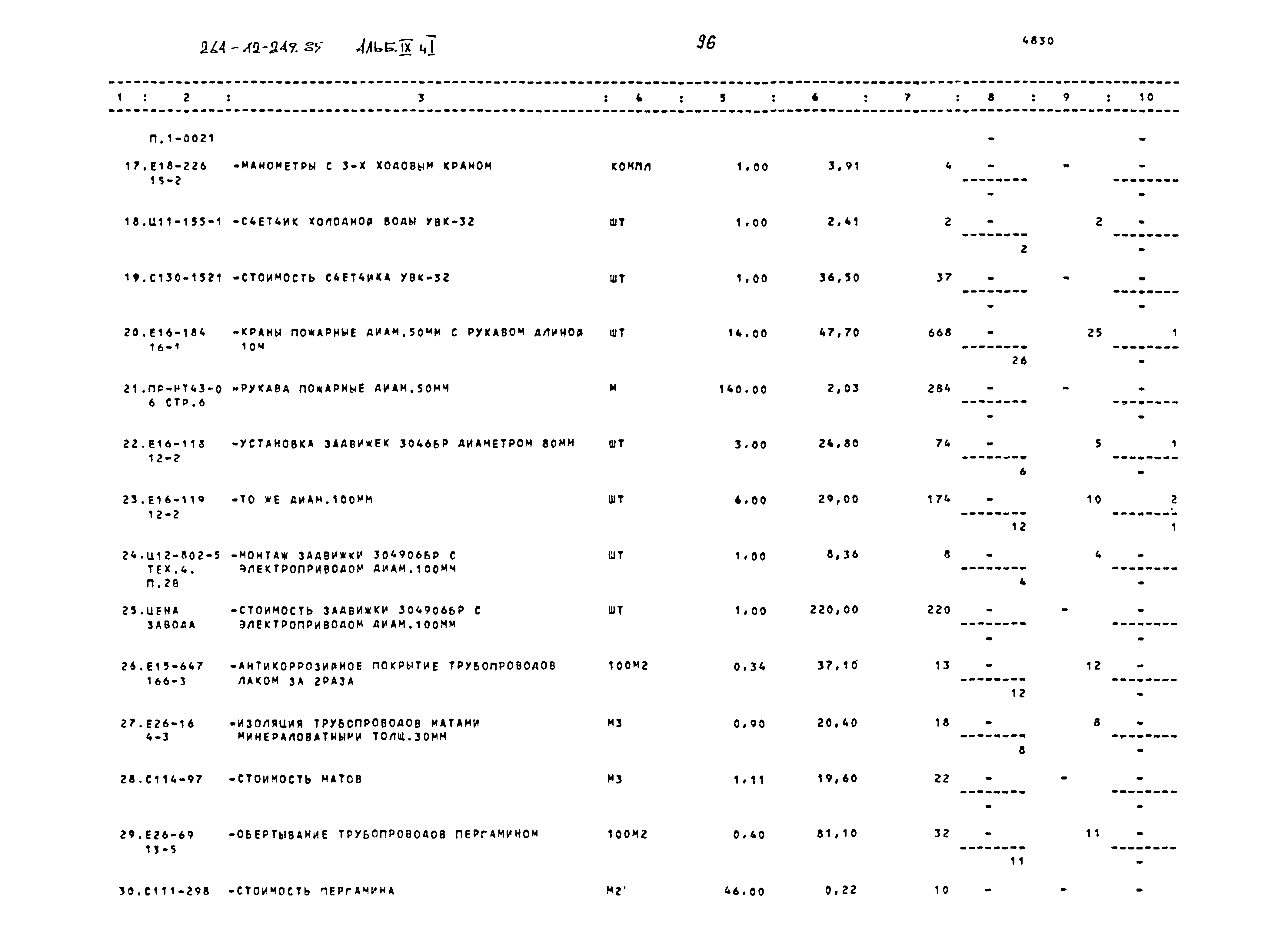 Типовой проект 264-12-249.85