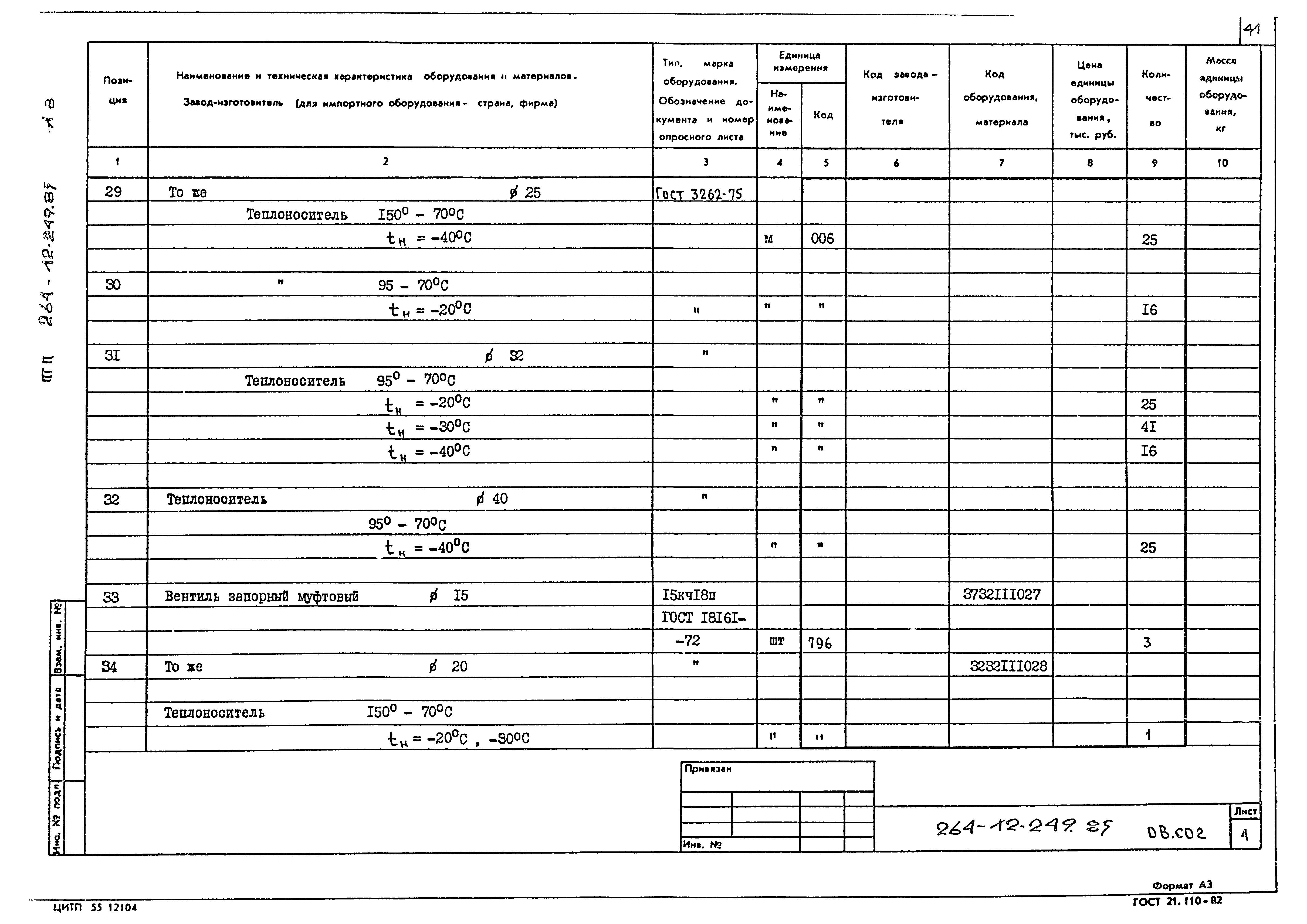 Типовой проект 264-12-249.85