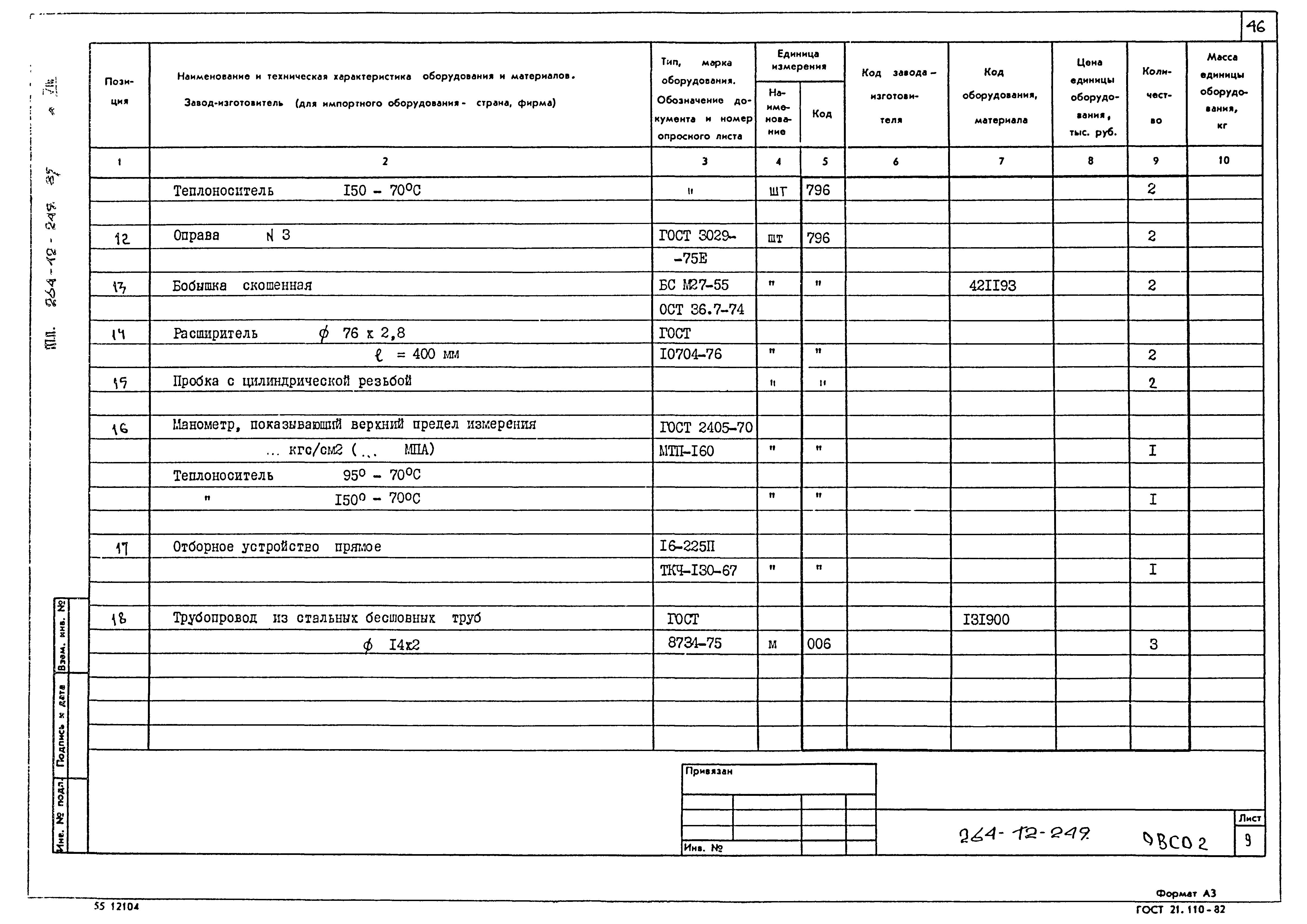 Типовой проект 264-12-249.85