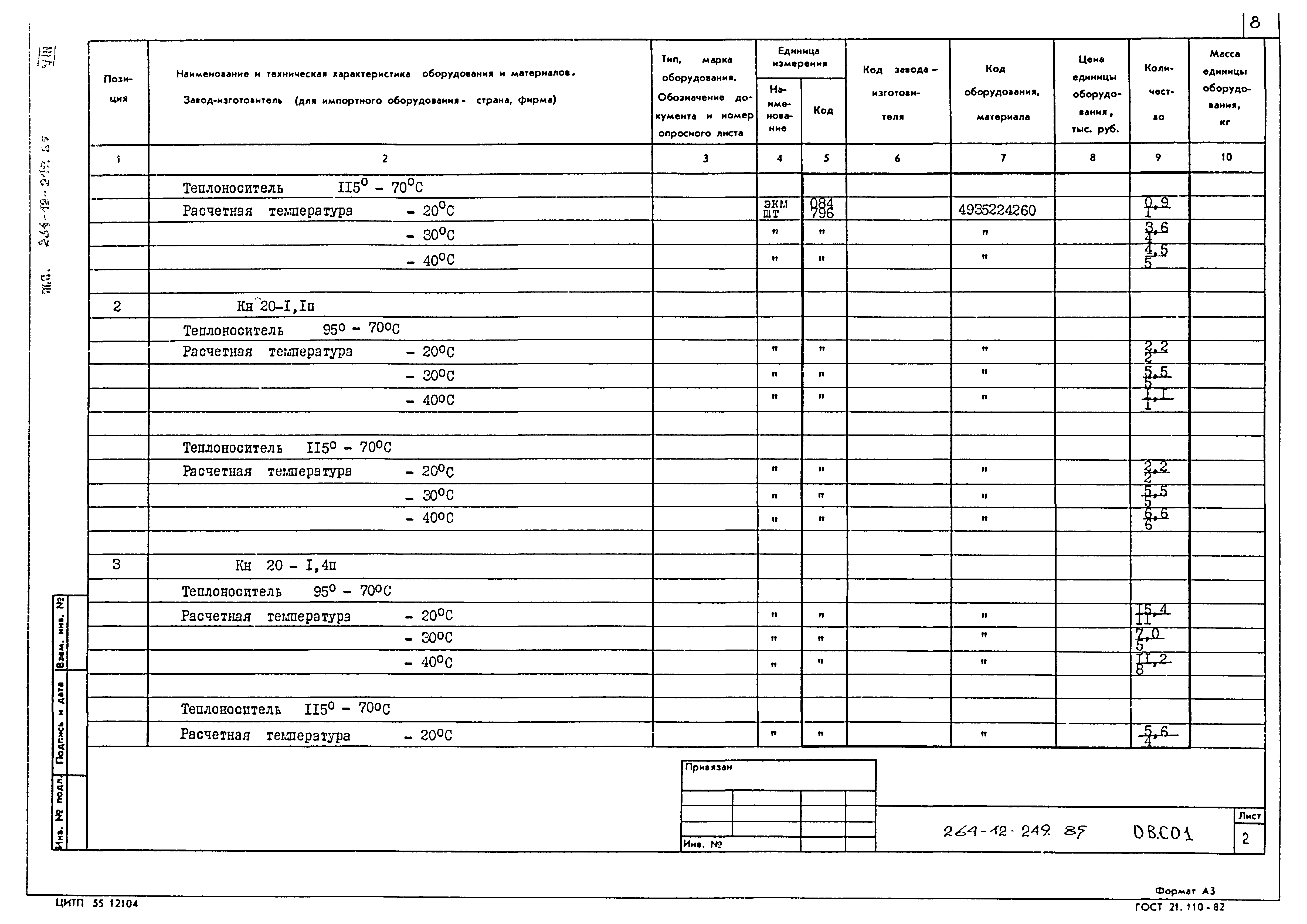 Типовой проект 264-12-249.85