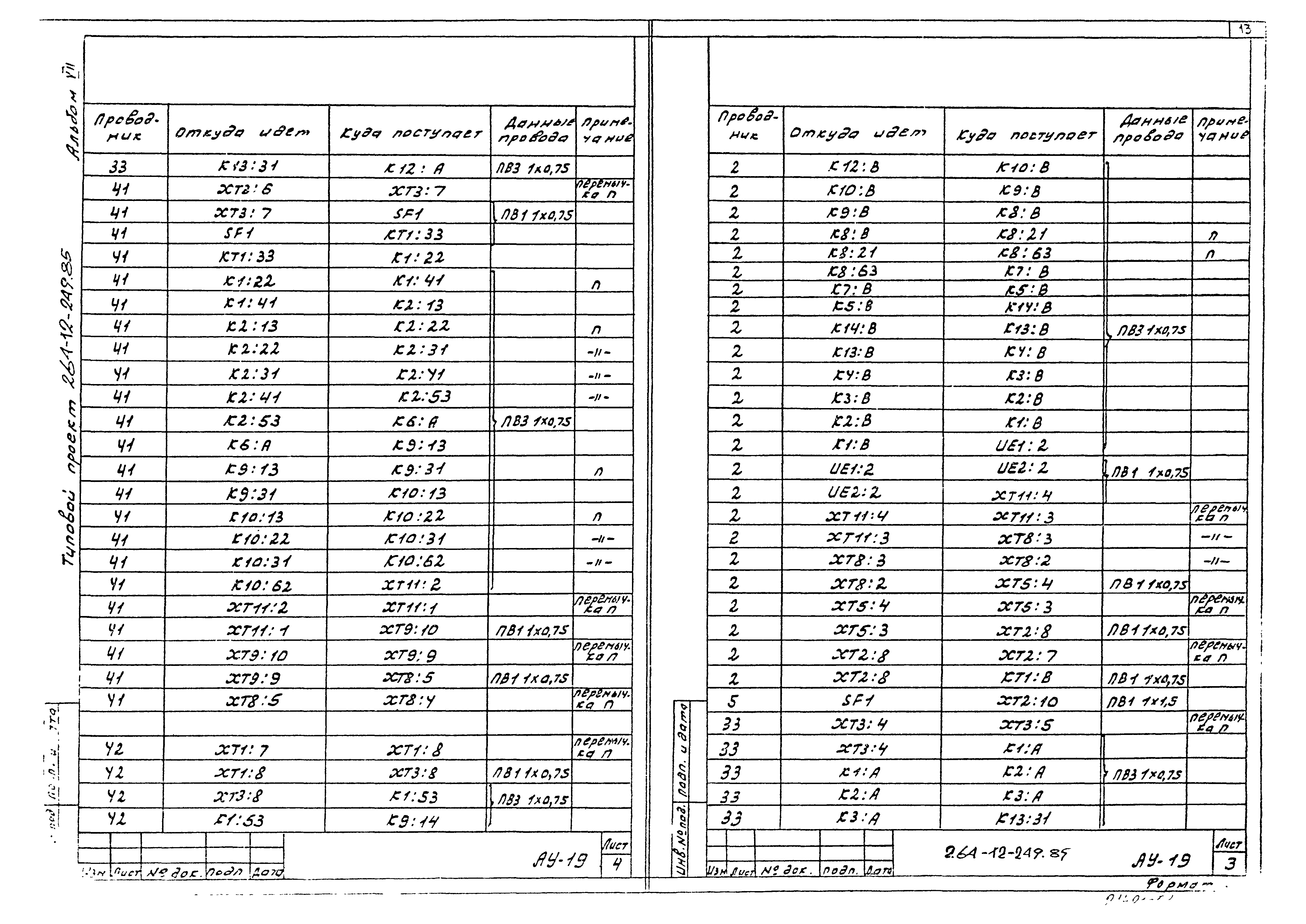 Типовой проект 264-12-249.85