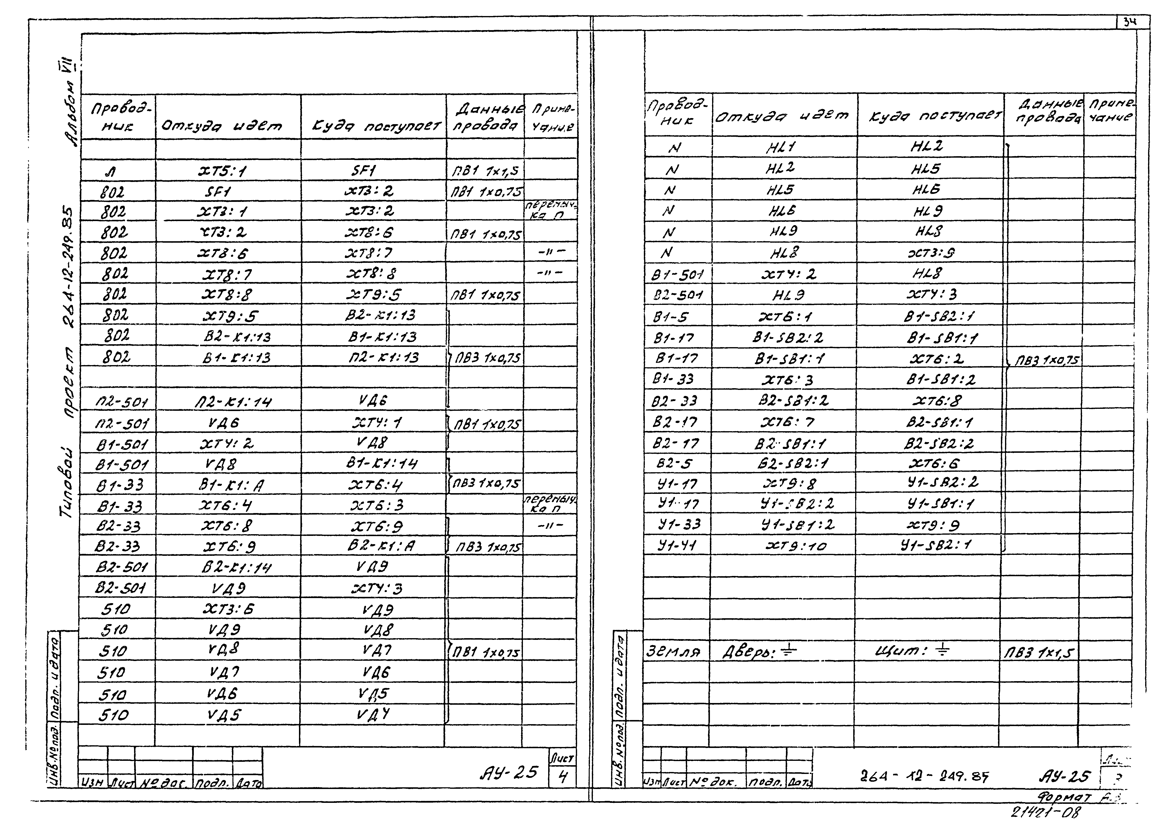 Типовой проект 264-12-249.85