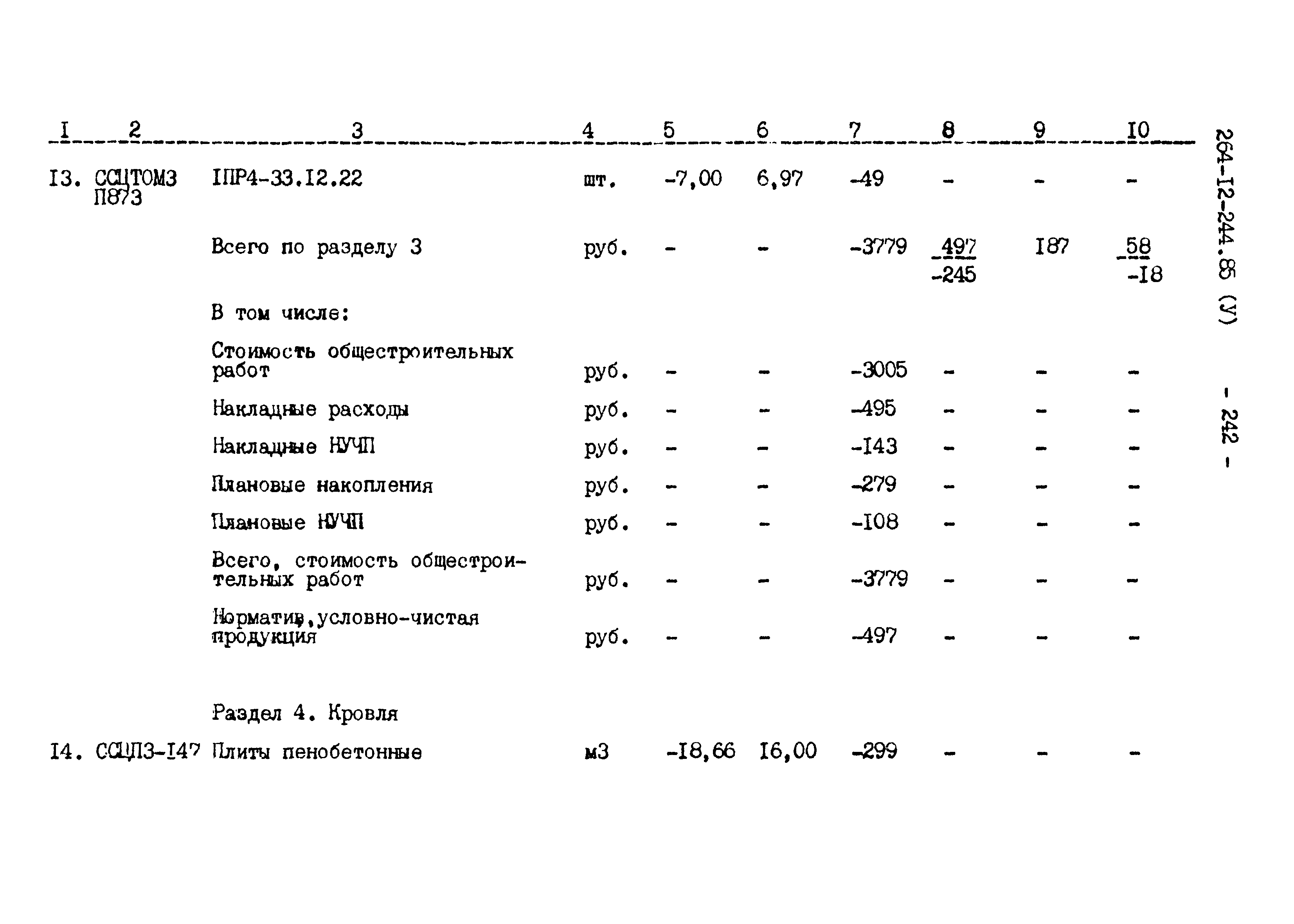 Типовой проект 264-12-244.85