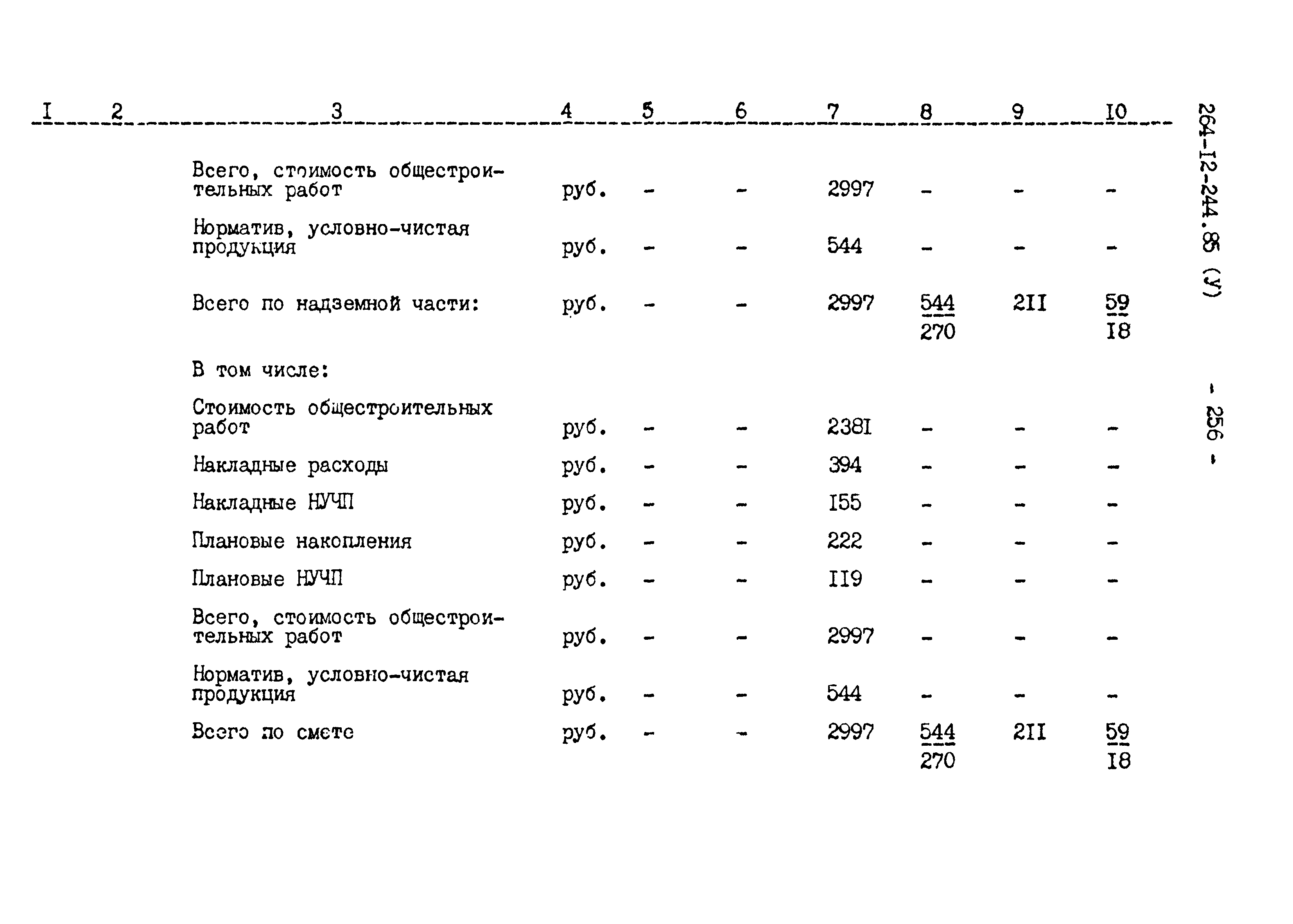 Типовой проект 264-12-244.85