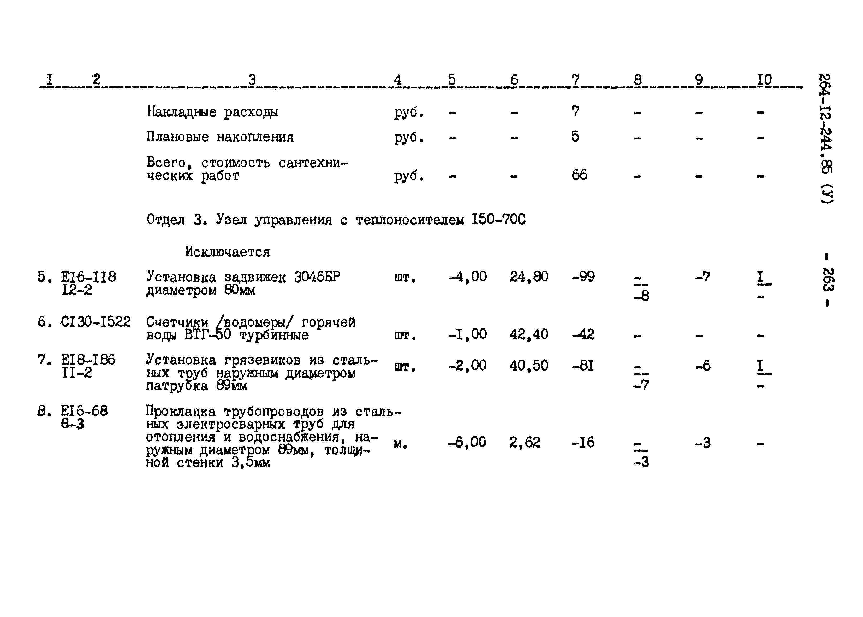 Типовой проект 264-12-244.85