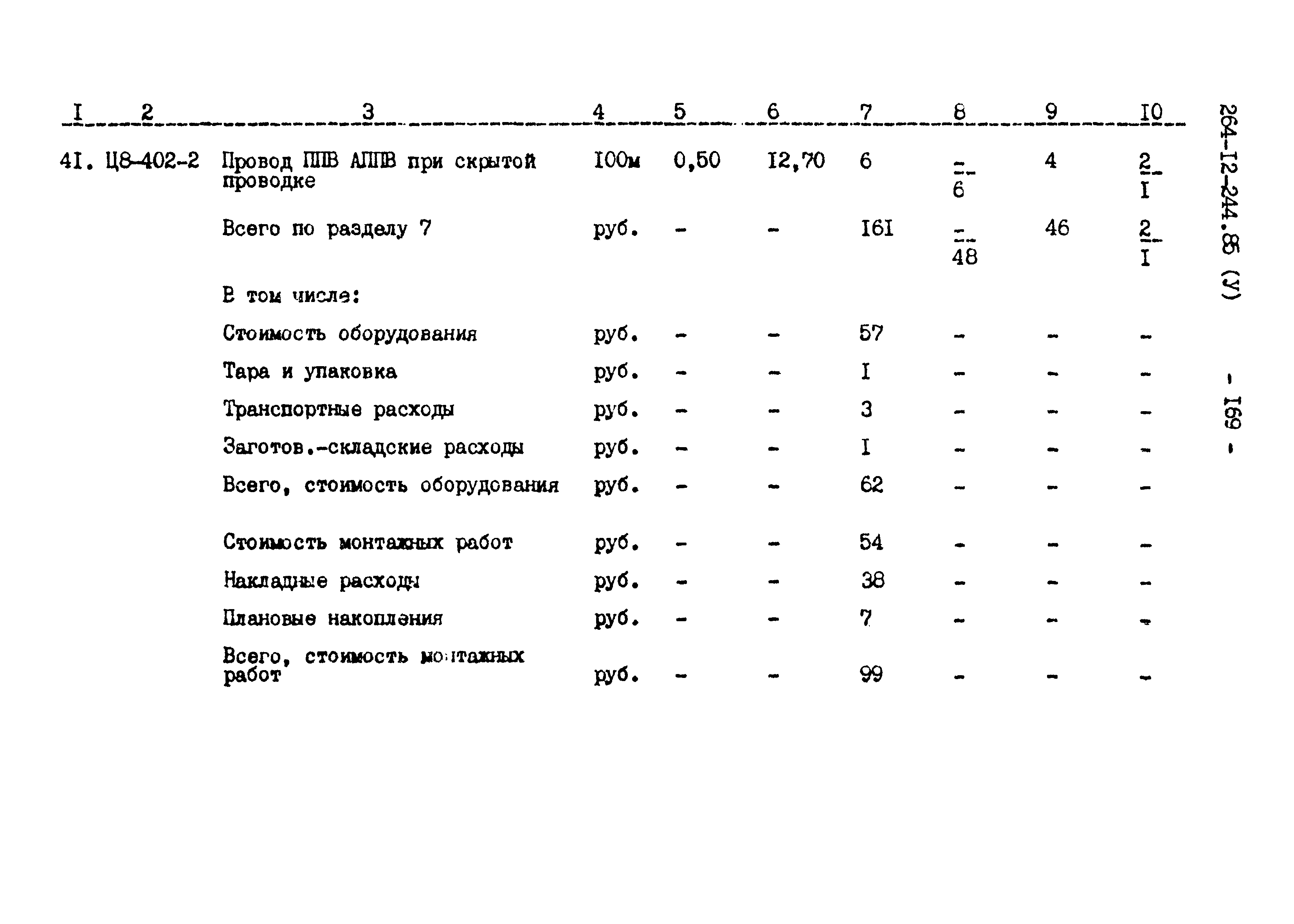 Типовой проект 264-12-244.85