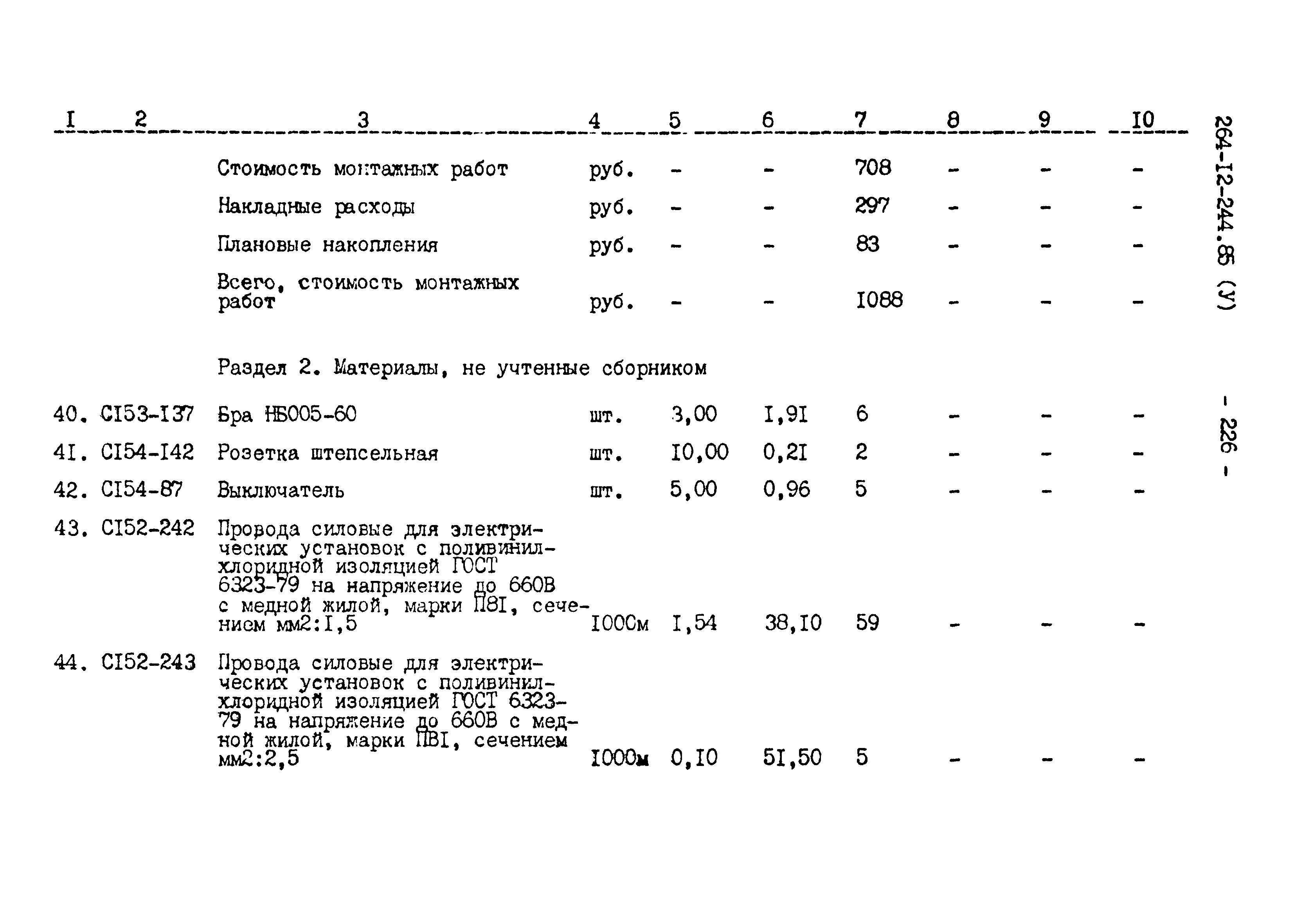 Типовой проект 264-12-244.85