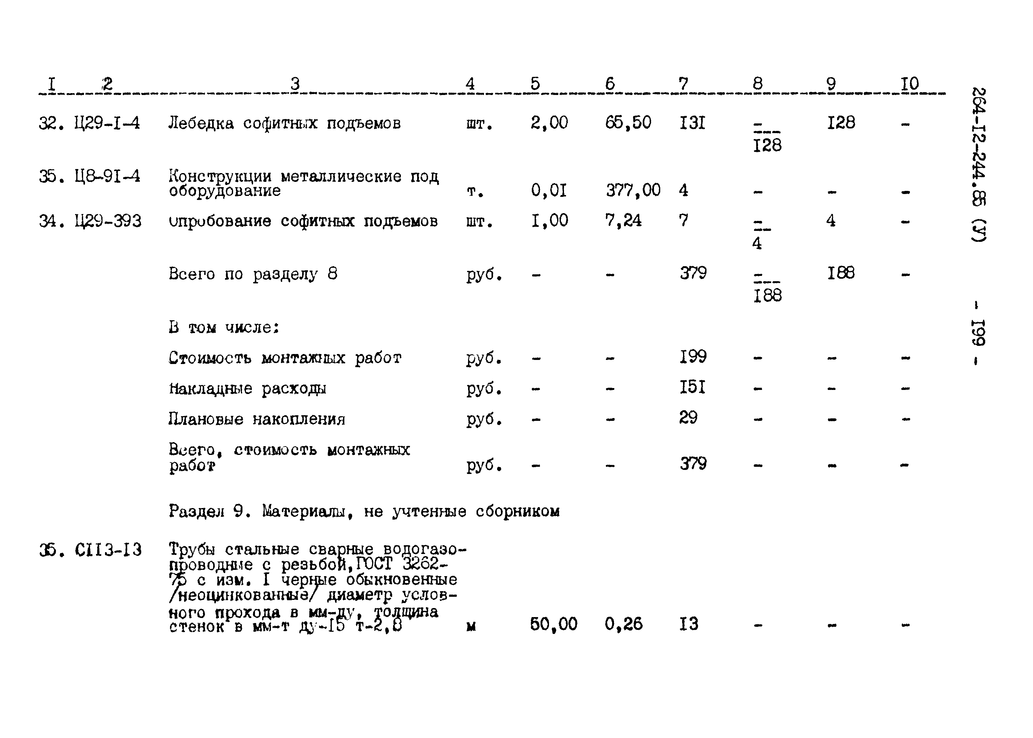 Типовой проект 264-12-244.85