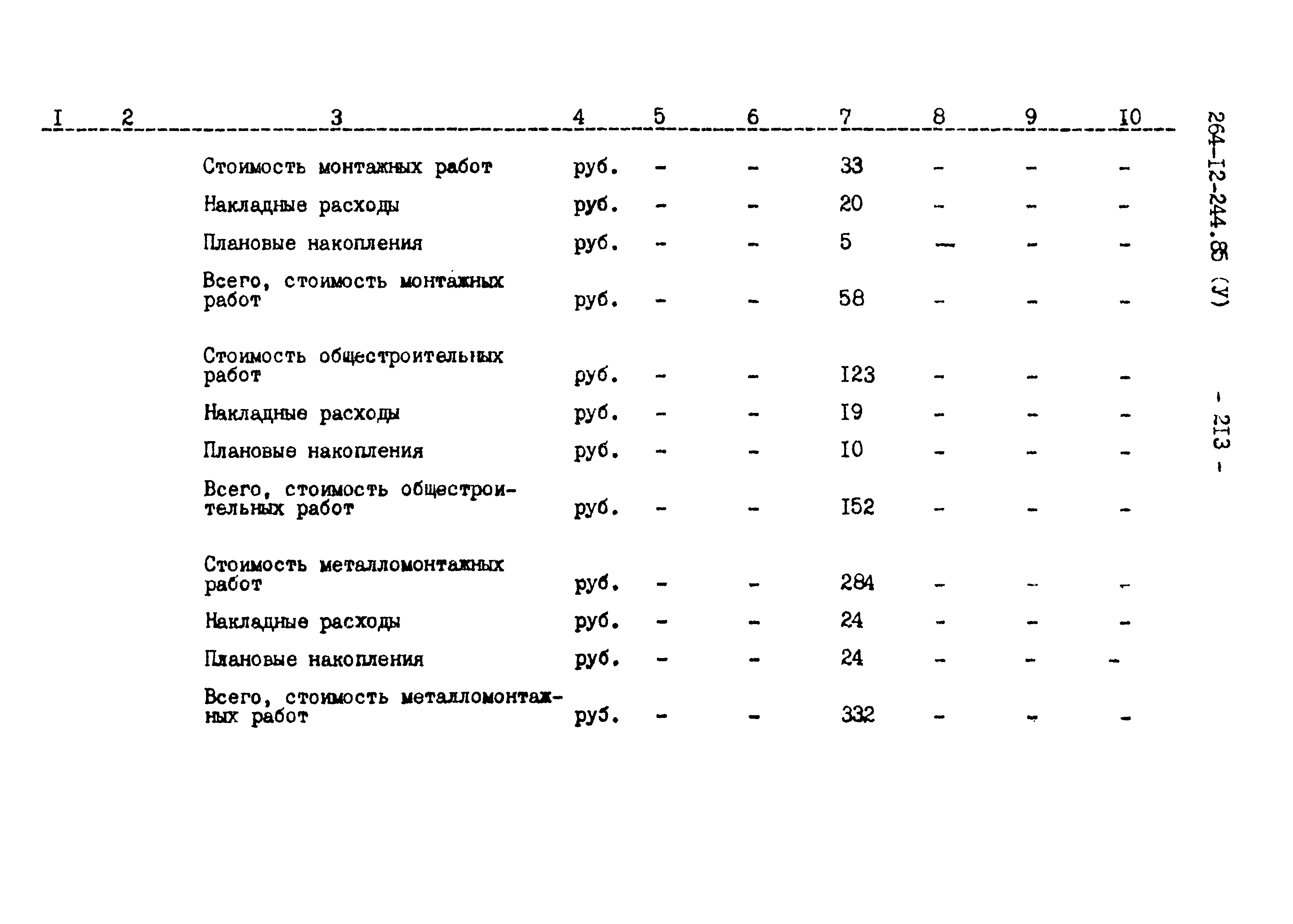 Типовой проект 264-12-244.85