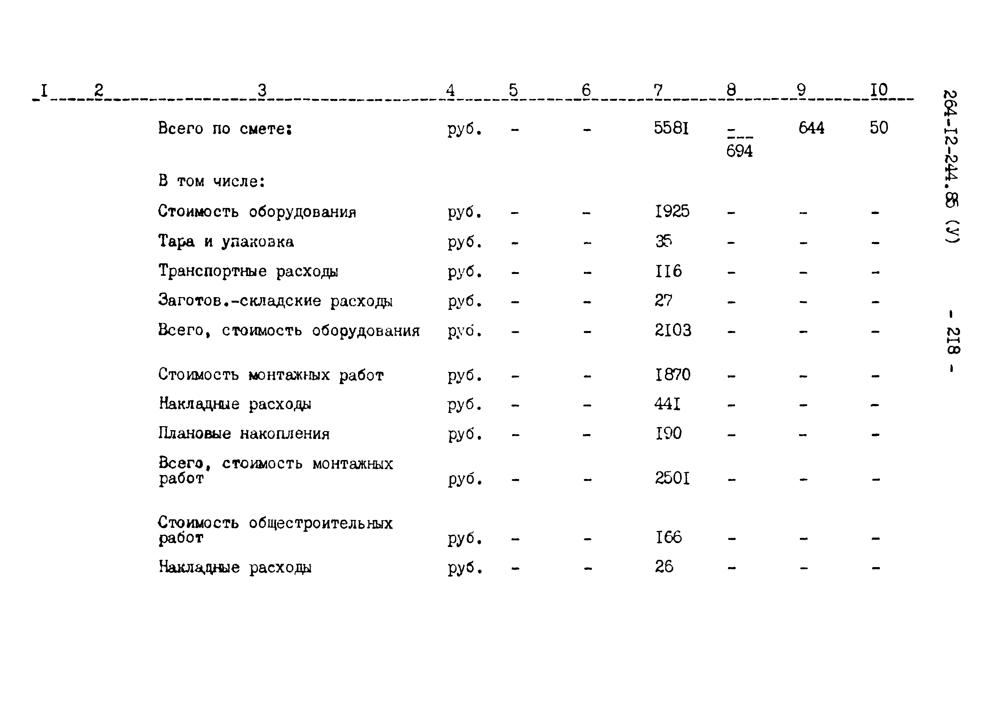 Типовой проект 264-12-244.85